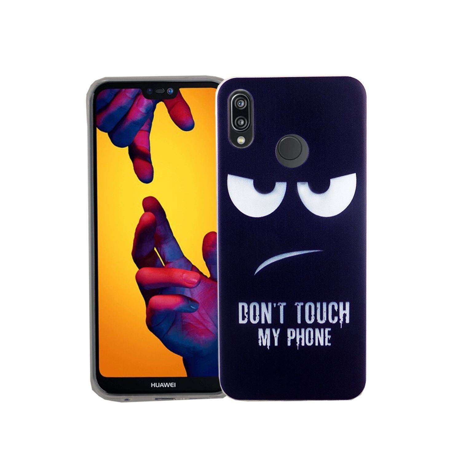 Huawei P20 Lite Handyhülle Bumper Backcover Blau