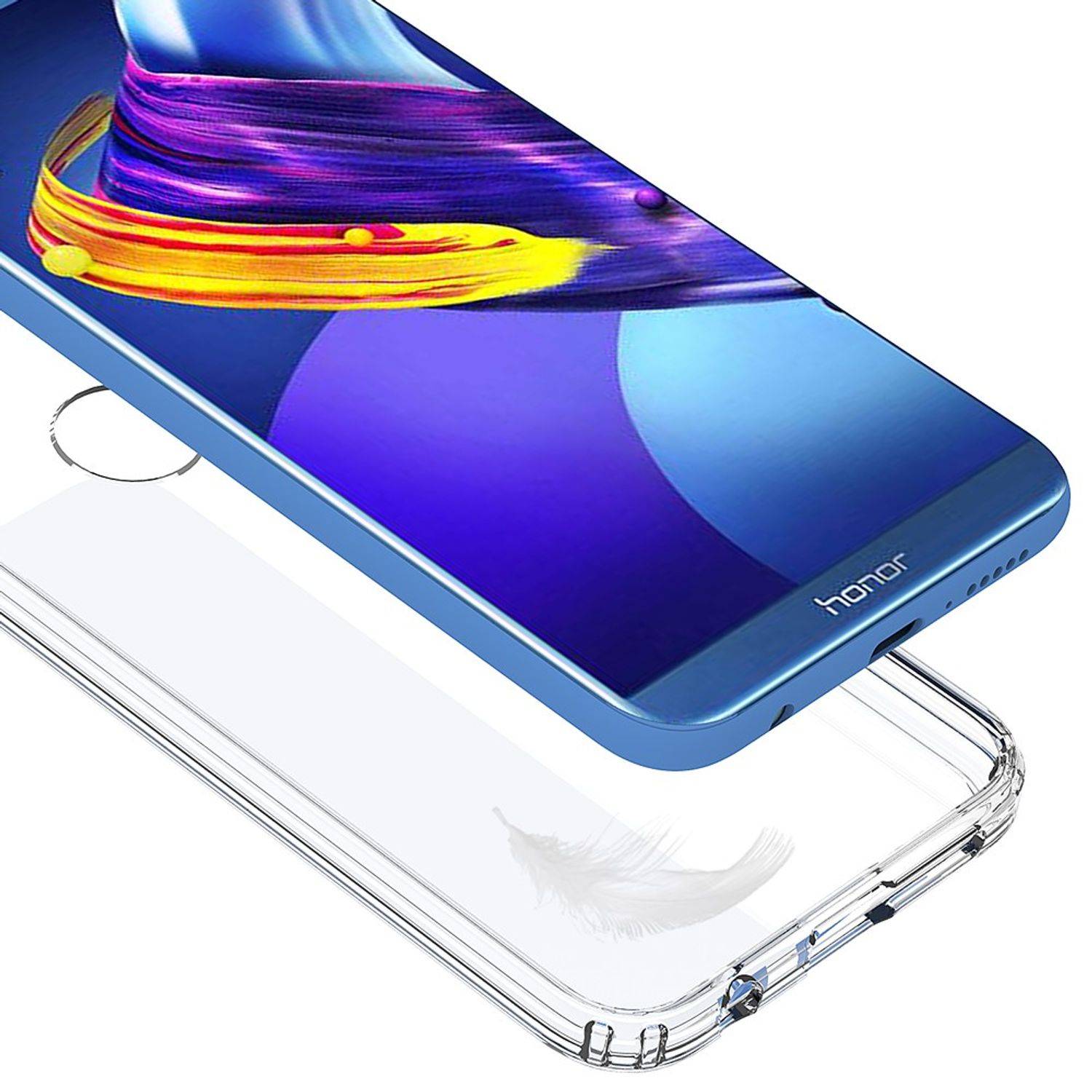 Huawei P20 Lite Handyhülle Bumper Backcover Transparent