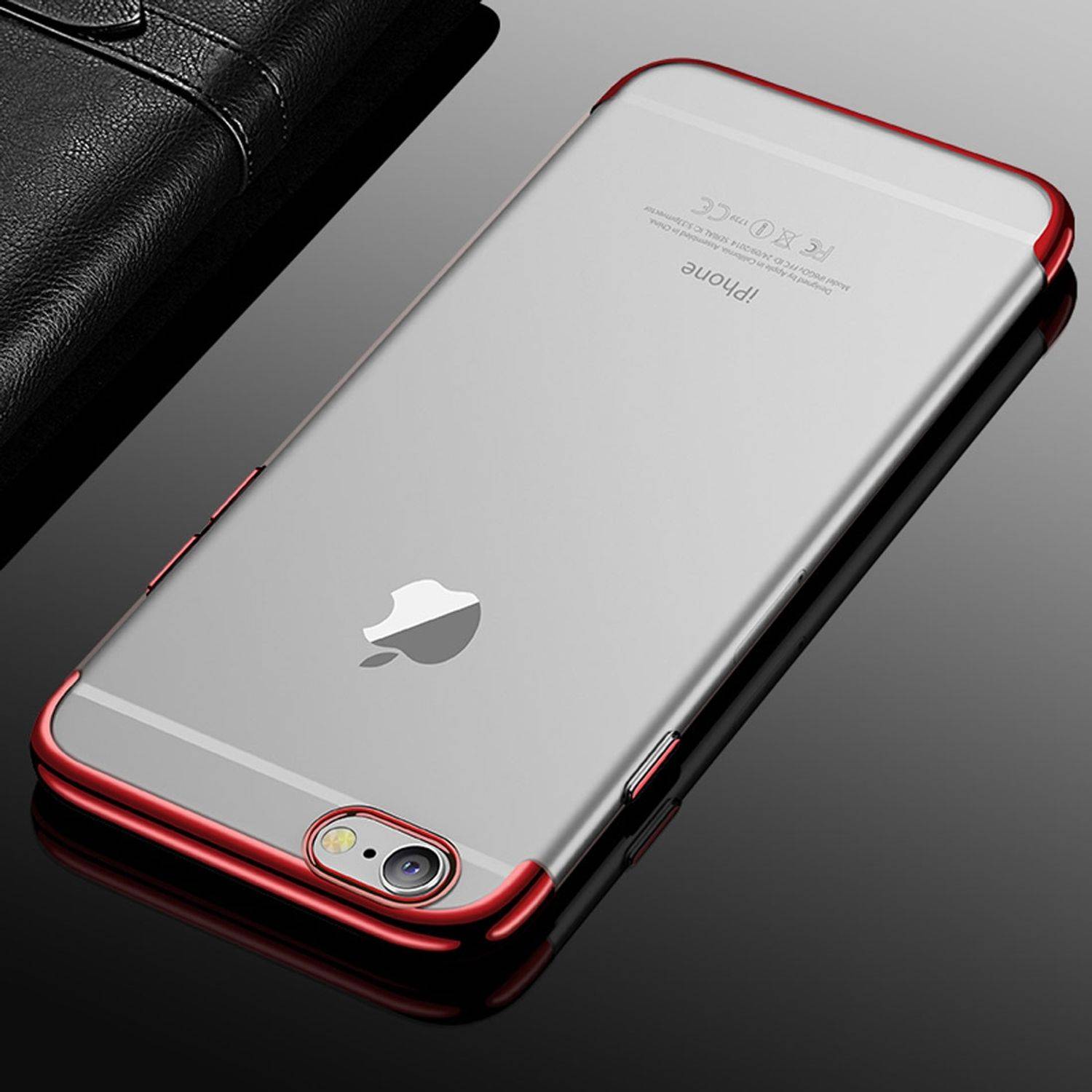 Apple iPhone 6 / 6s Handyhülle Backcover Rot