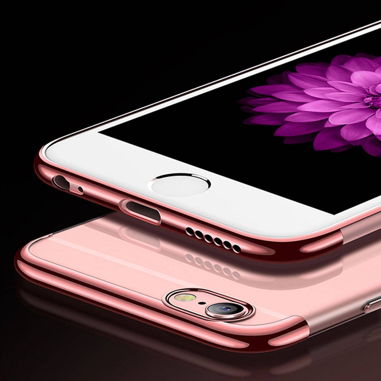 Apple iPhone 6 / 6s Handyhülle Backcover Rot