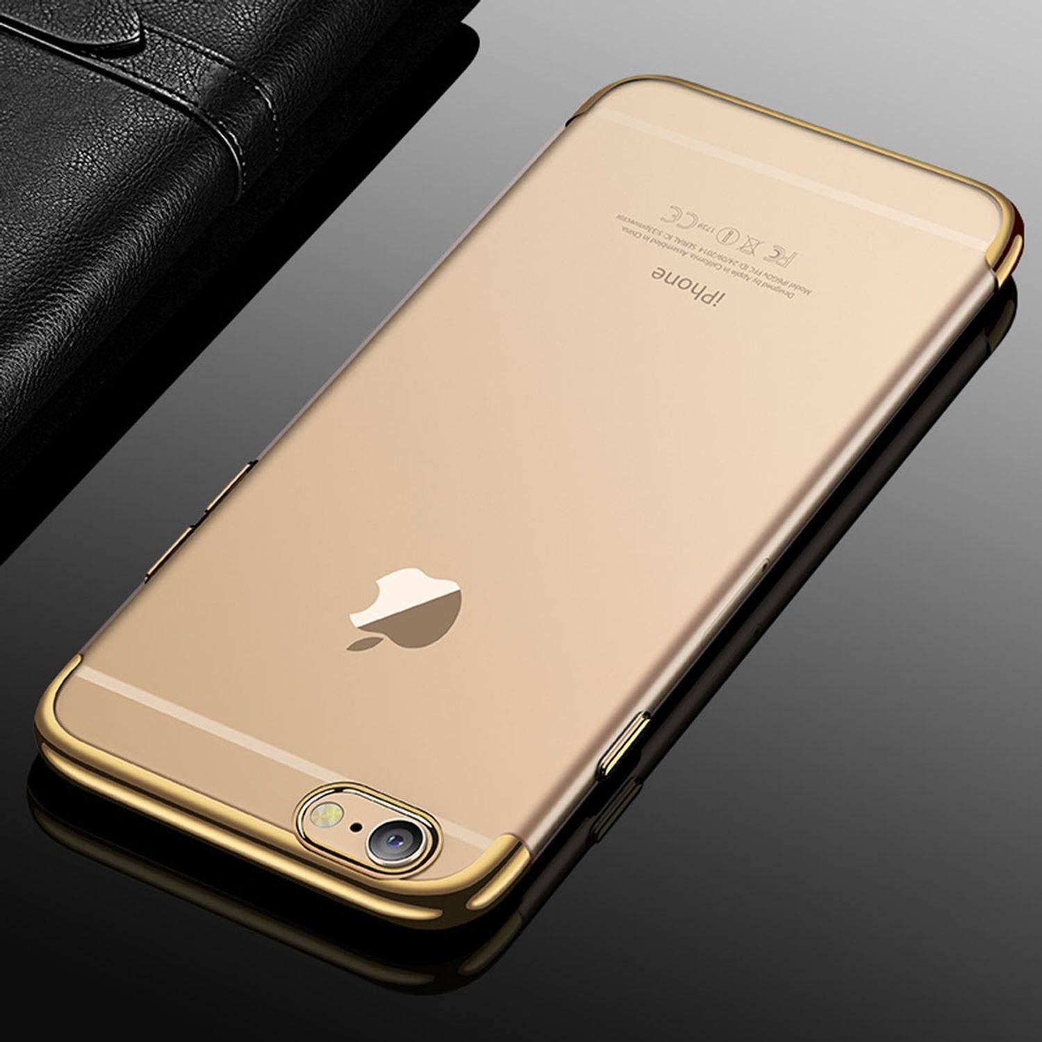 Apple iPhone 6 / 6s Handyhülle Backcover Gold