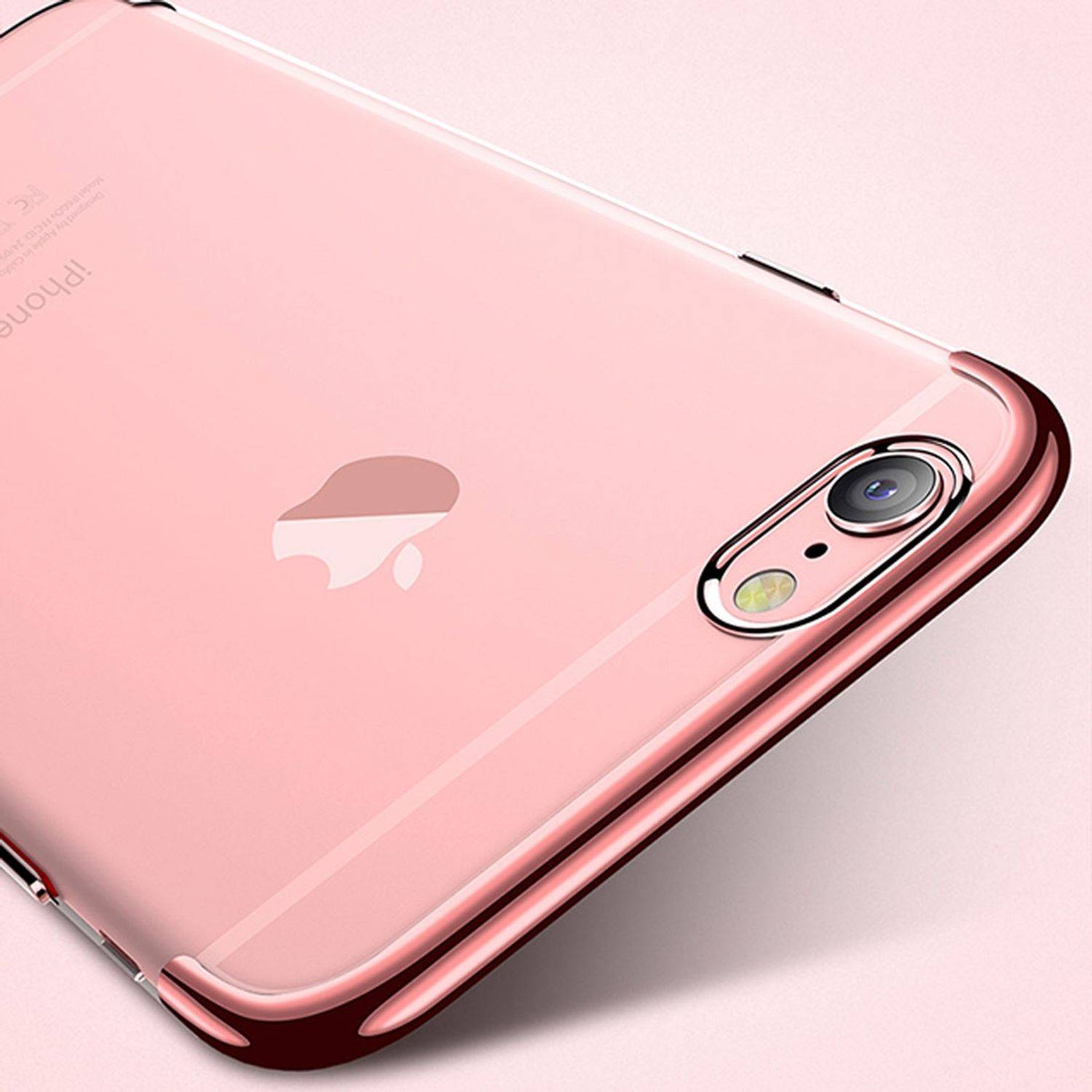 Apple iPhone 6 / 6s Handyhülle Backcover Rosa