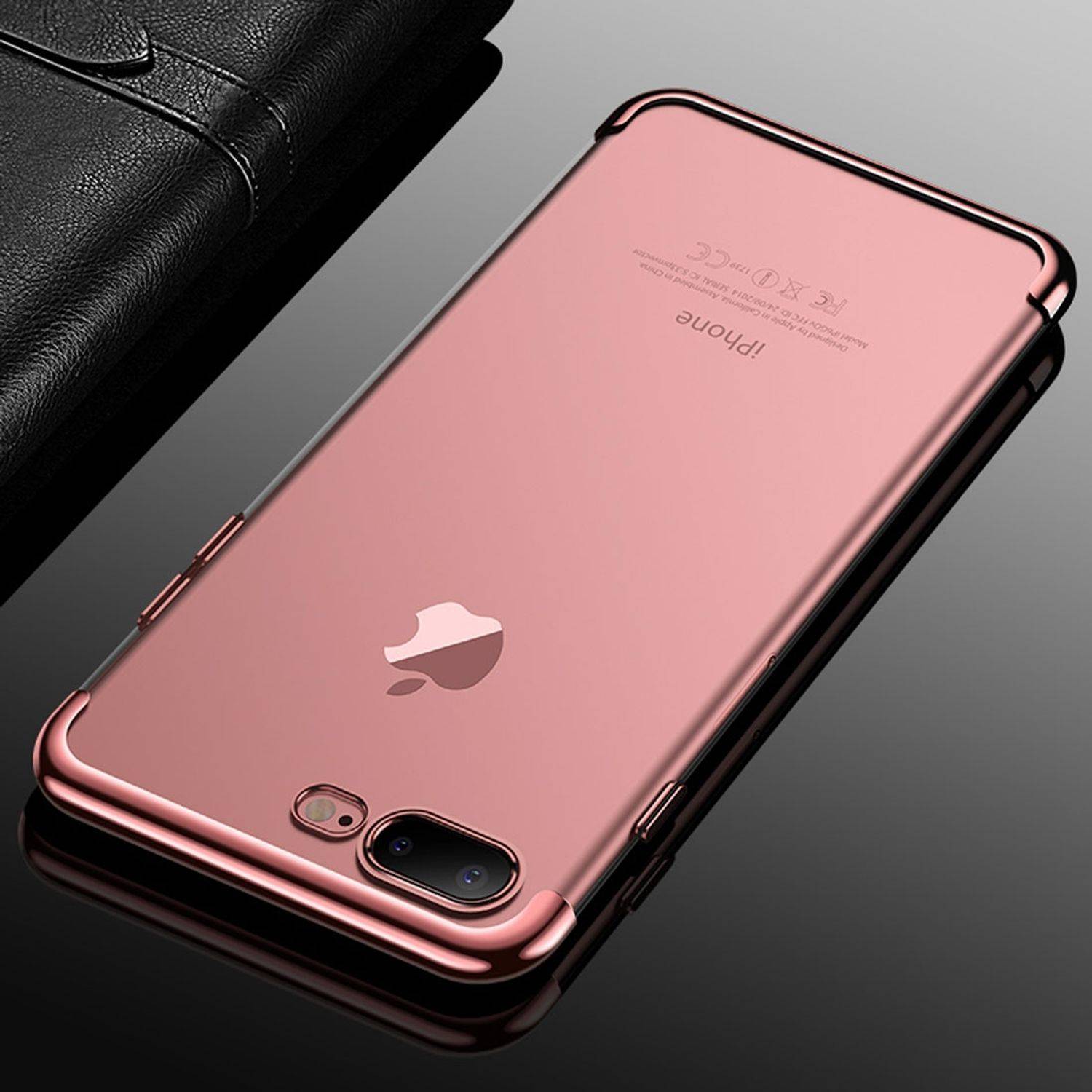 Apple iPhone 7 Plus / 8 Plus Handyhülle Backcover Rosa