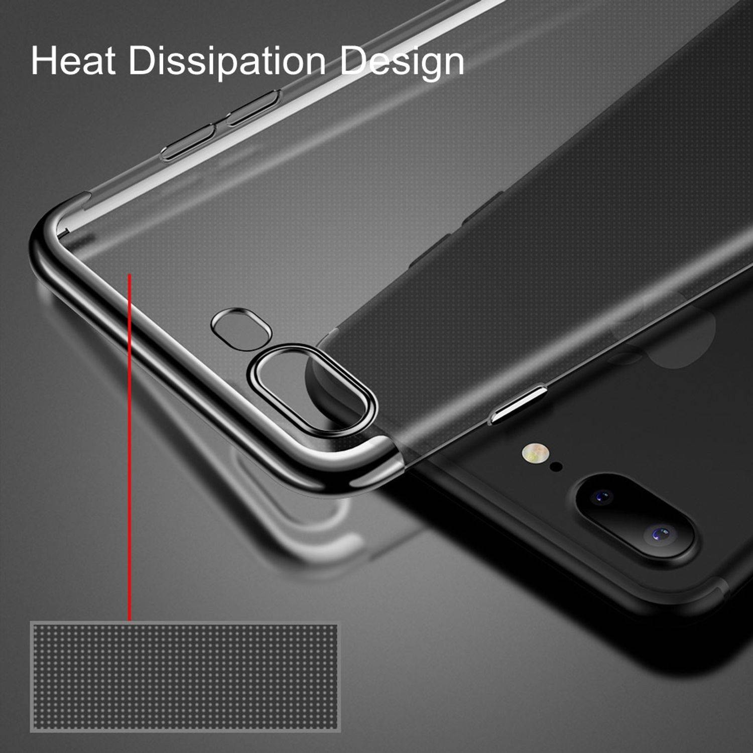 Apple iPhone 7 Plus / 8 Plus Handyhülle Backcover Rosa