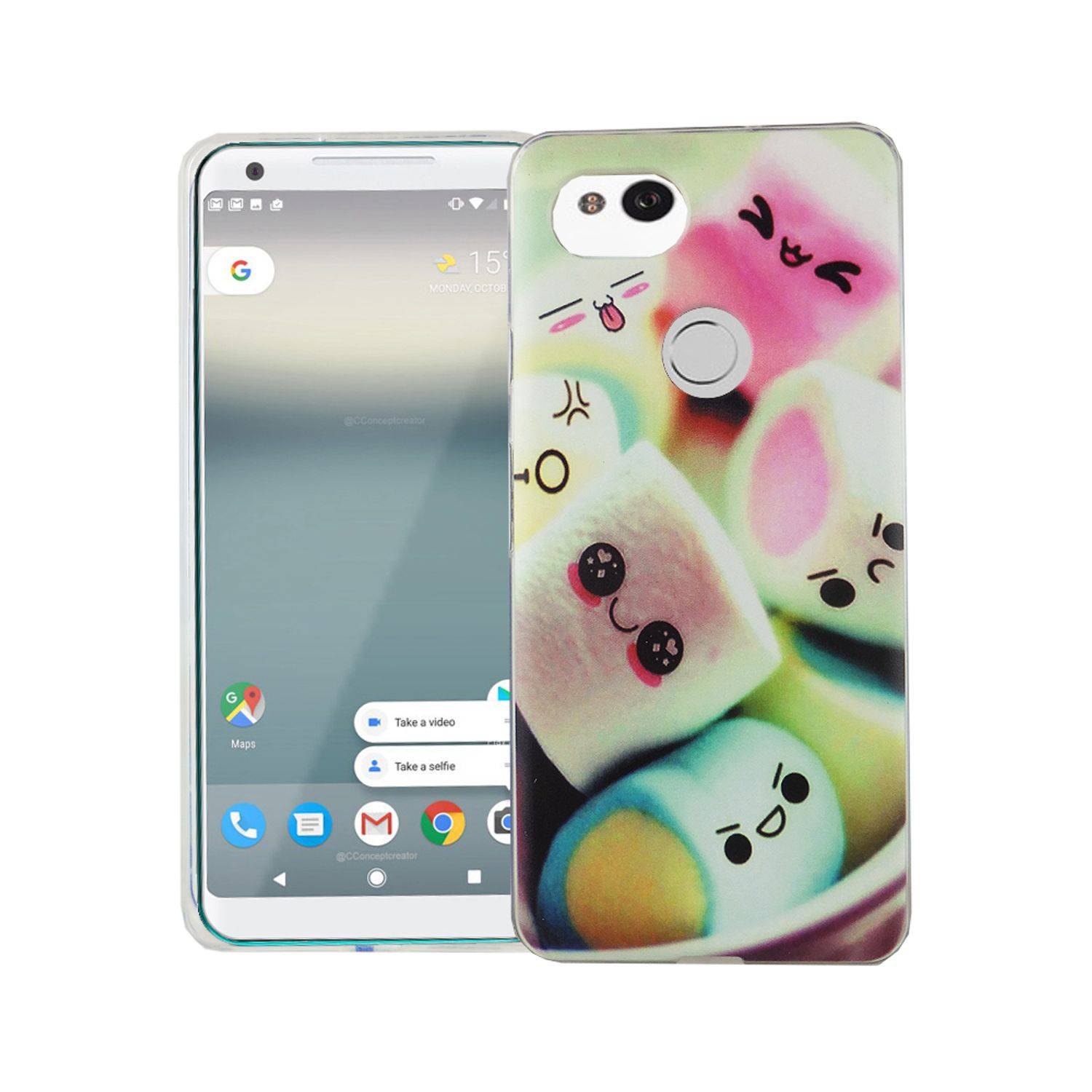 Google Pixel 2 XL Handyhülle Bumper Backcover Mehrfarbig