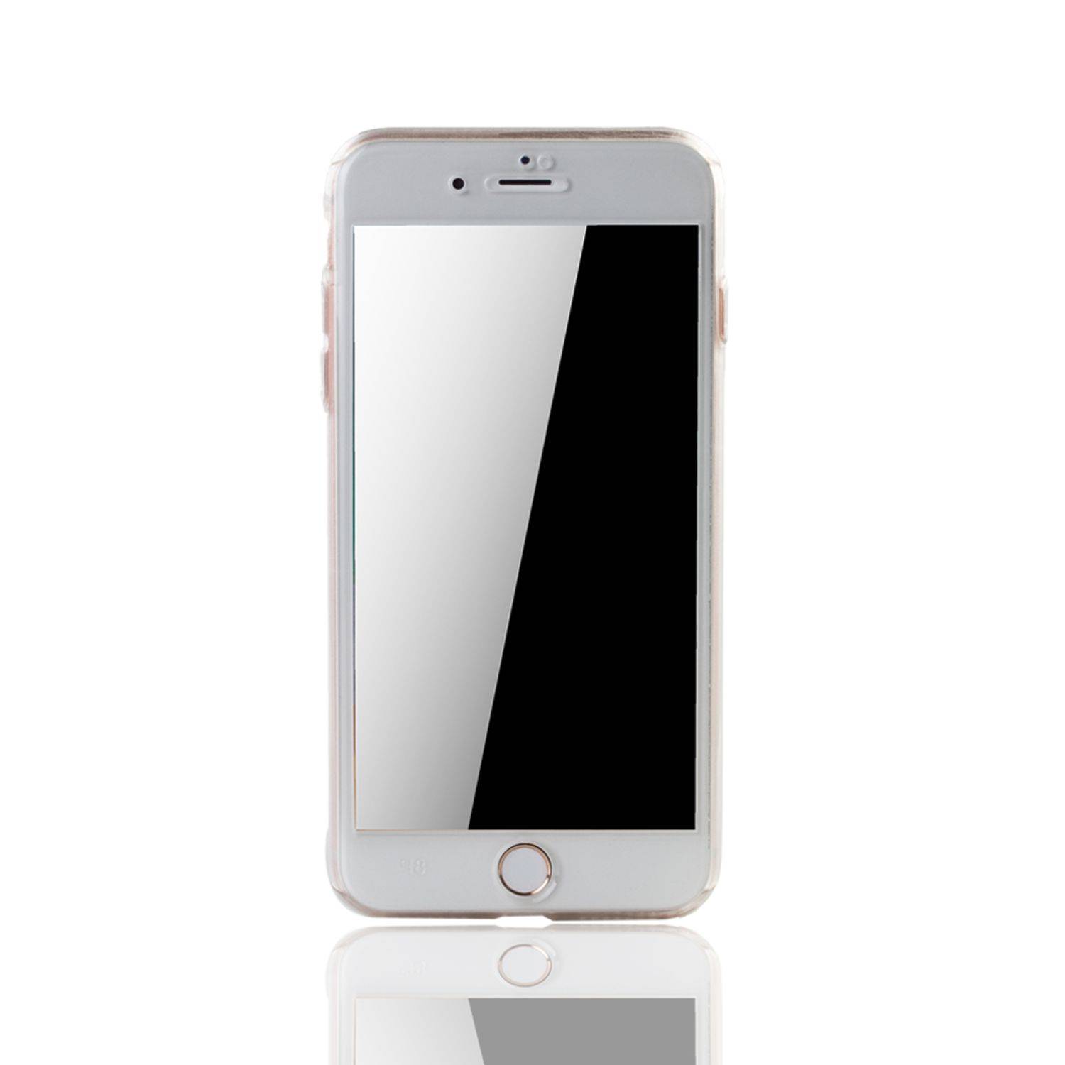 Apple iPhone 7 Plus Handyhülle 360 Grad Schutz Full Cover Transparent