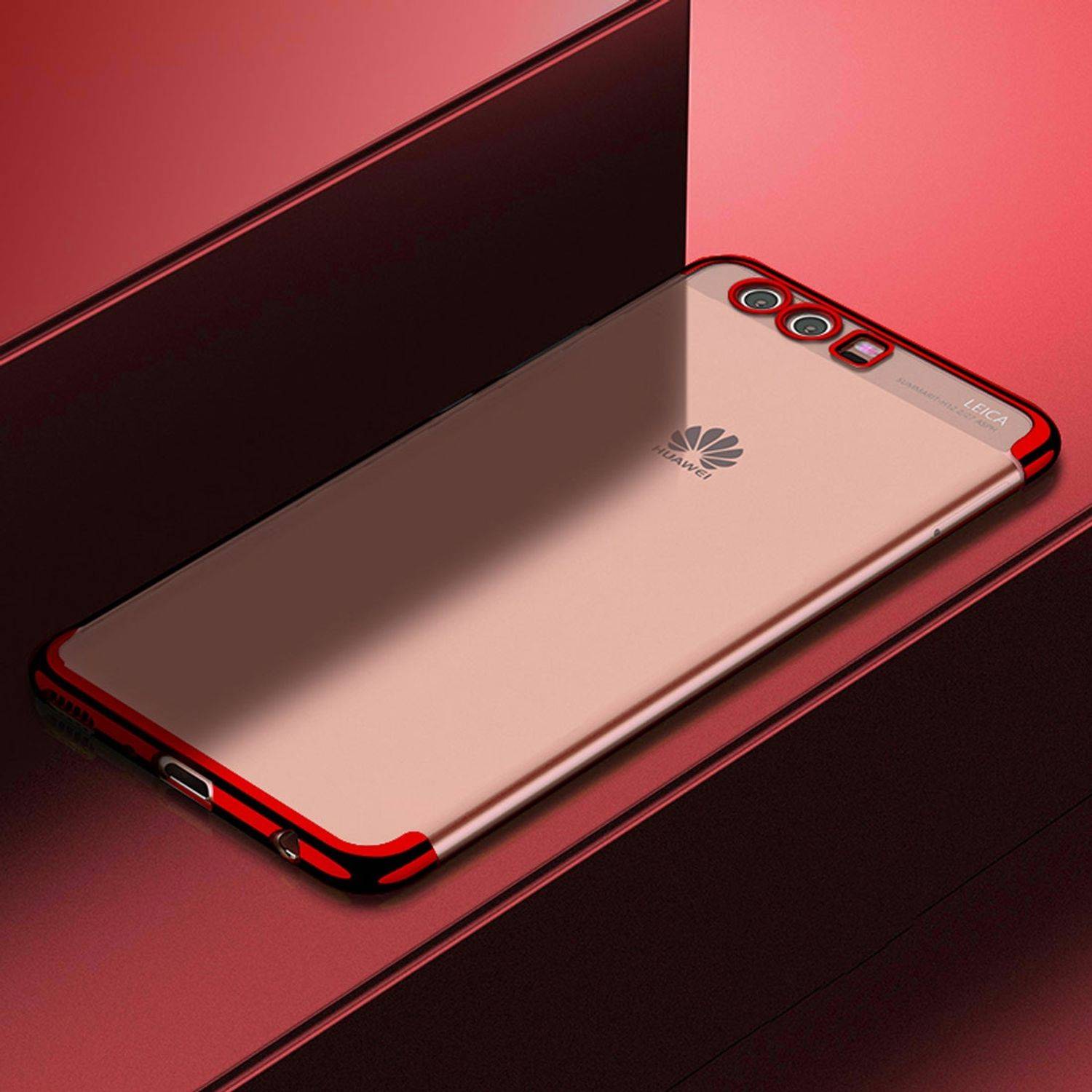 Huawei P20 Handyhülle Backcover Rot