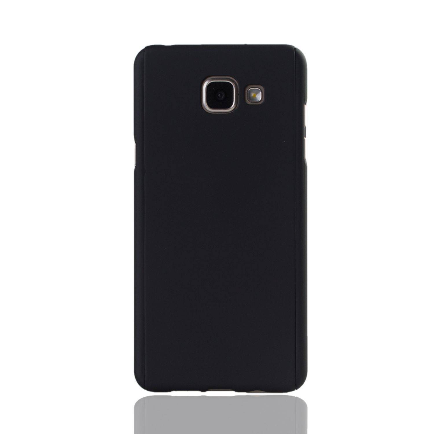 Samsung Galaxy A5 (2016) Handyhülle 360 Grad Schutz Full Cover Schwarz