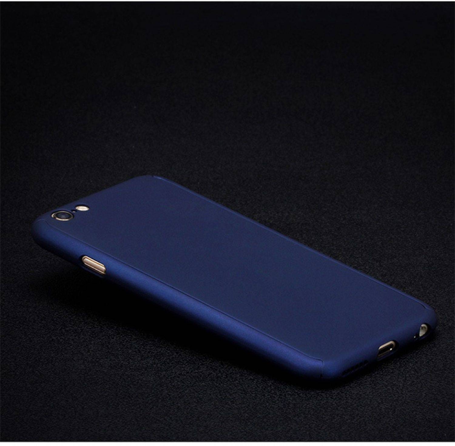 Samsung Galaxy J5 Handyhülle 360 Grad Schutz Full Cover Blau