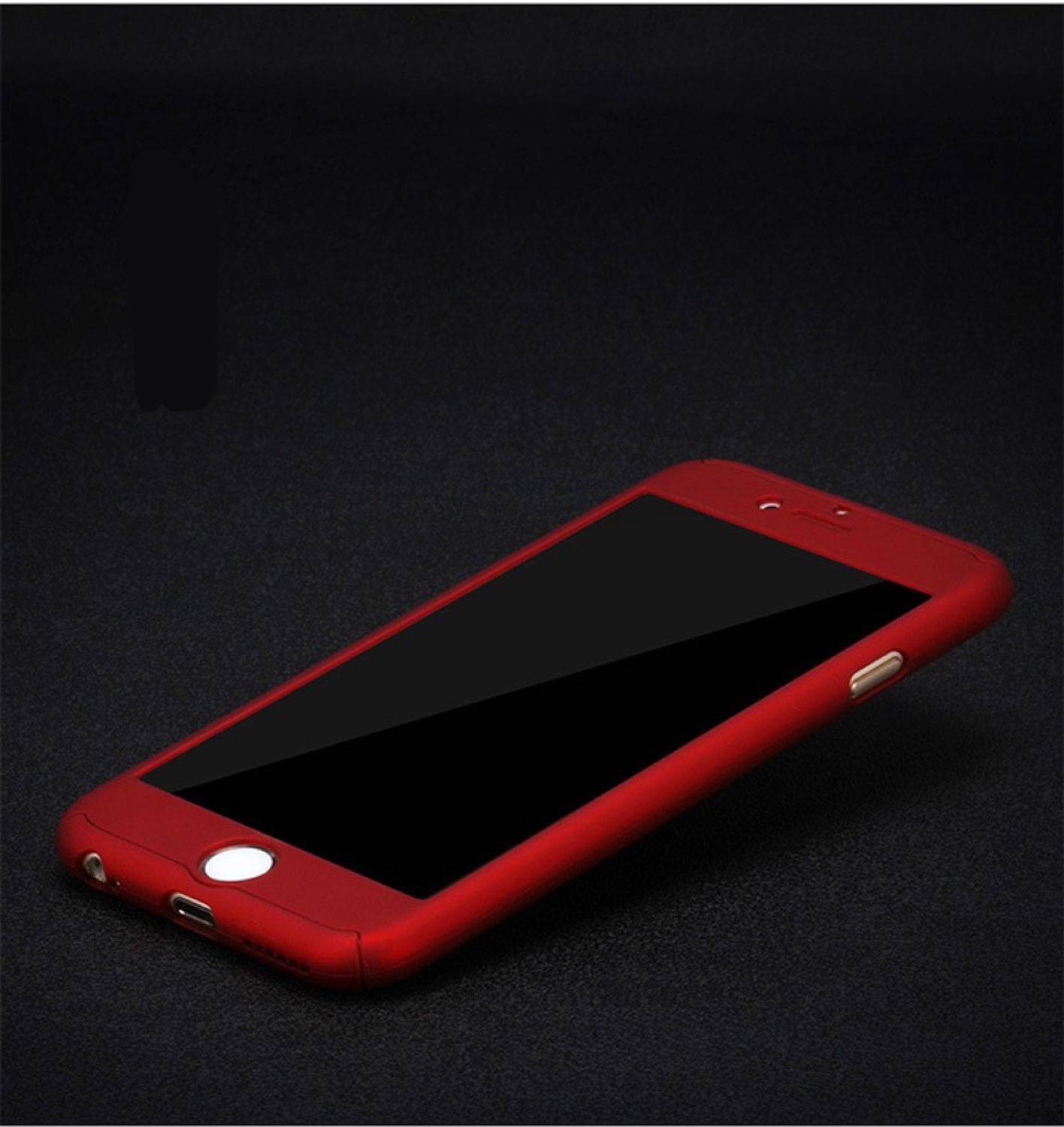 Samsung Galaxy J5 (2016) Handyhülle 360 Grad Schutz Full Cover Rot