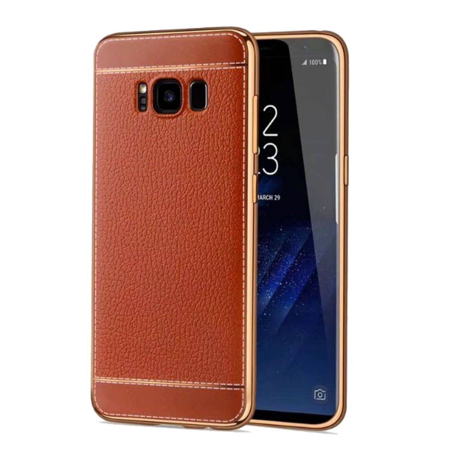 Samsung Galaxy J3 (2017) Handyhülle Backcover Braun