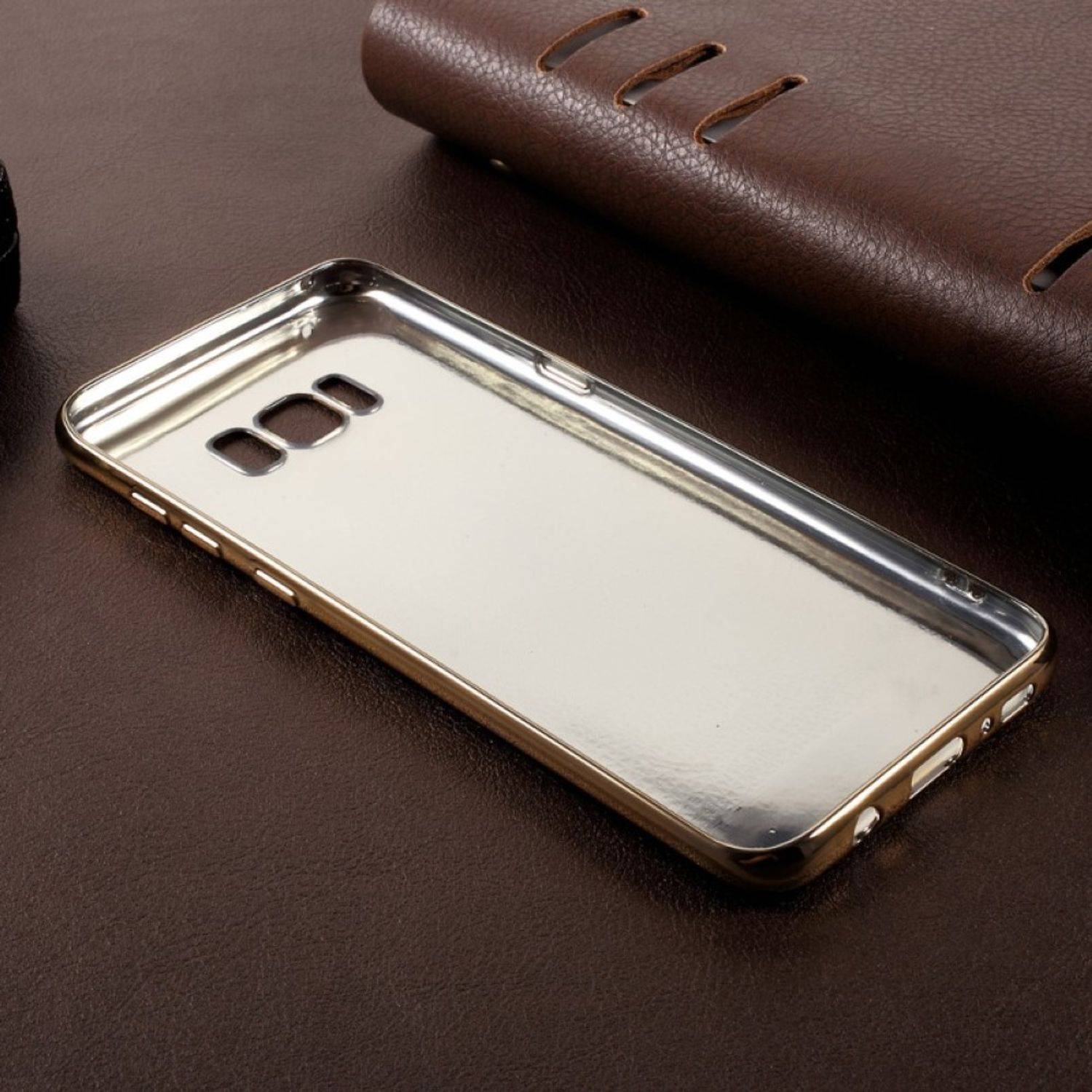 Samsung Galaxy A3 (2017) Handyhülle Backcover Braun