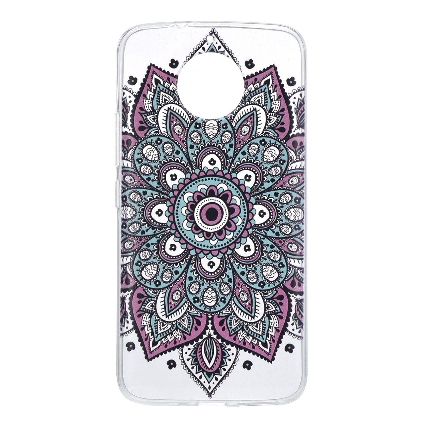 Motorola Moto E4 Plus Handyhülle Backcover Mehrfarbig
