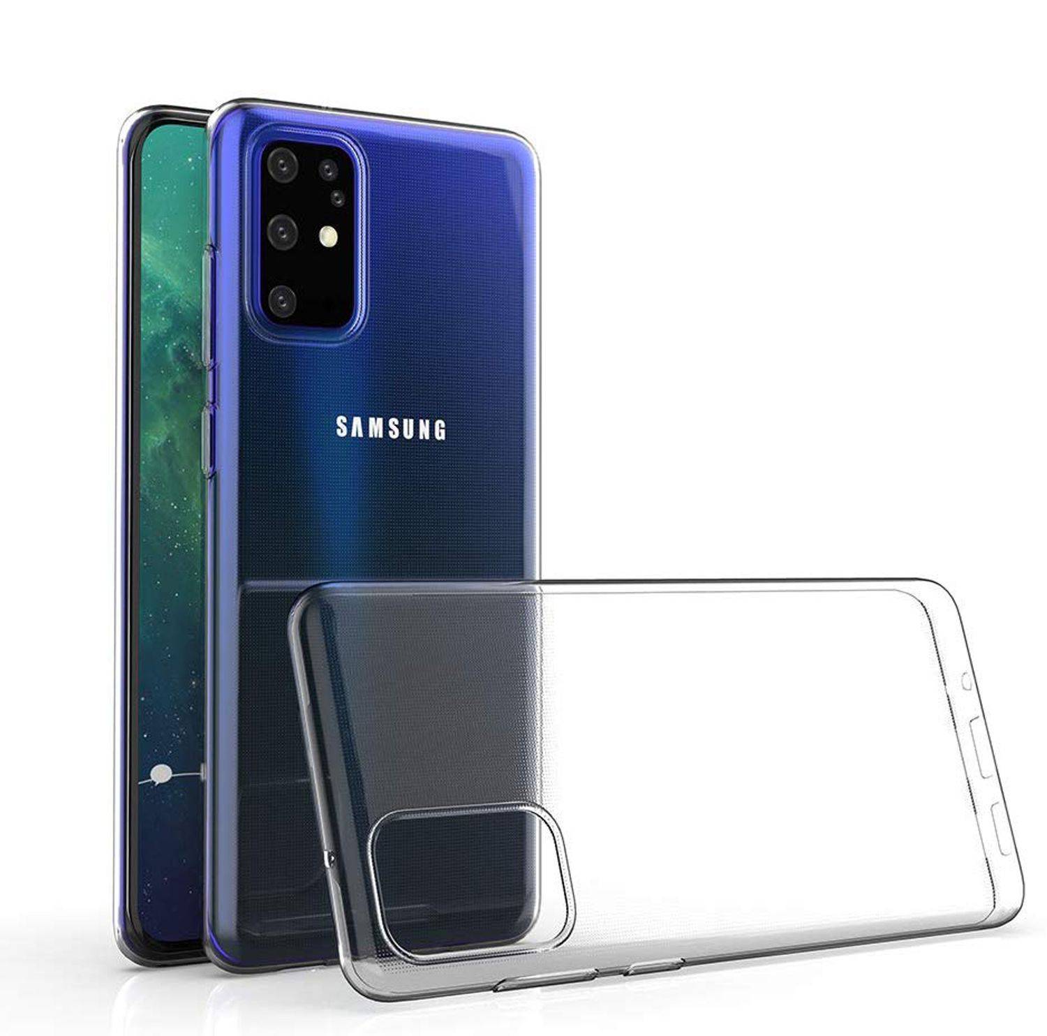 Samsung Galaxy S20 Plus Handyhülle Ultra Dünn Bumper Backcover Transparent