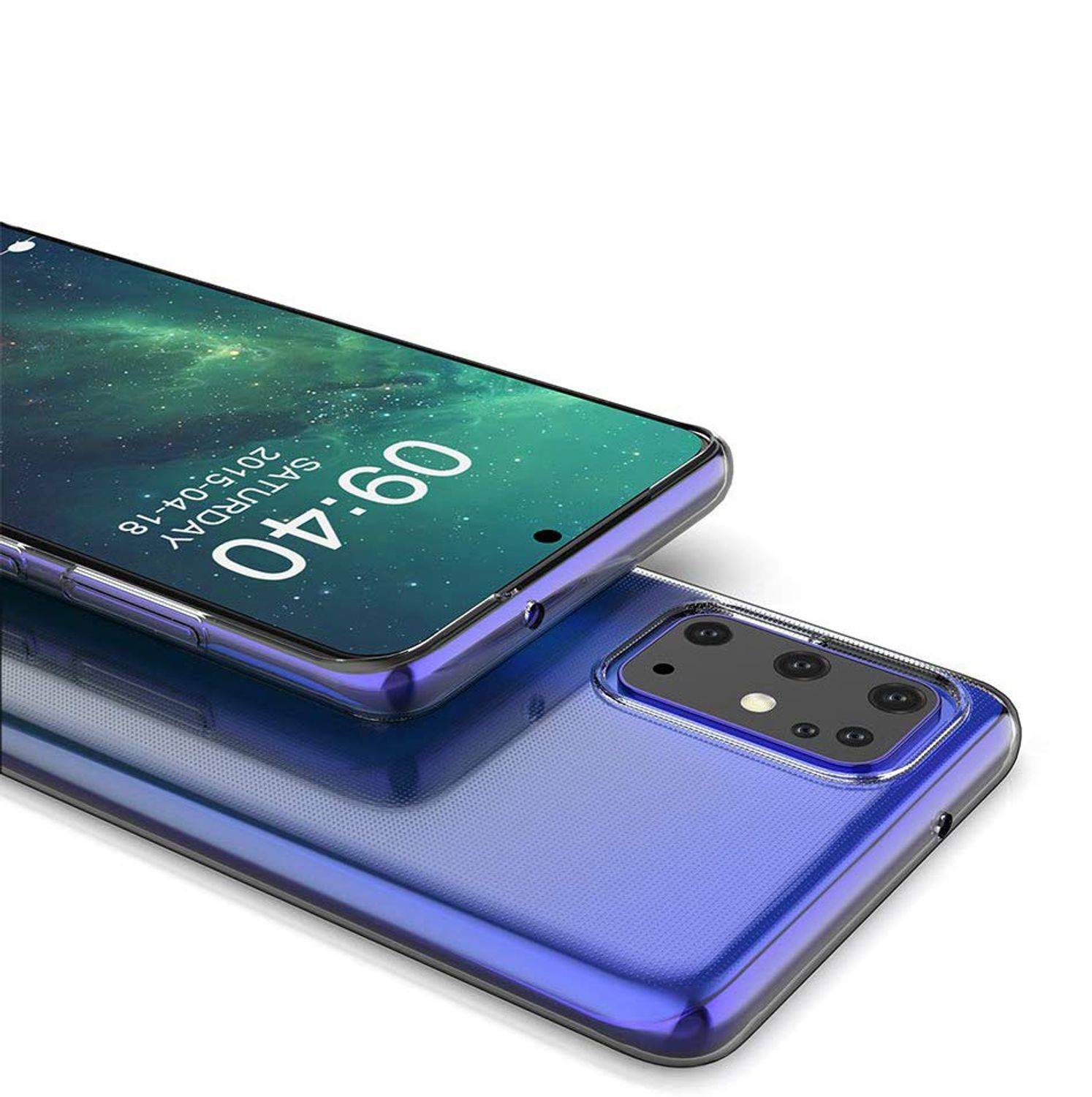 Samsung Galaxy S20 Plus Handyhülle Ultra Dünn Bumper Backcover Transparent
