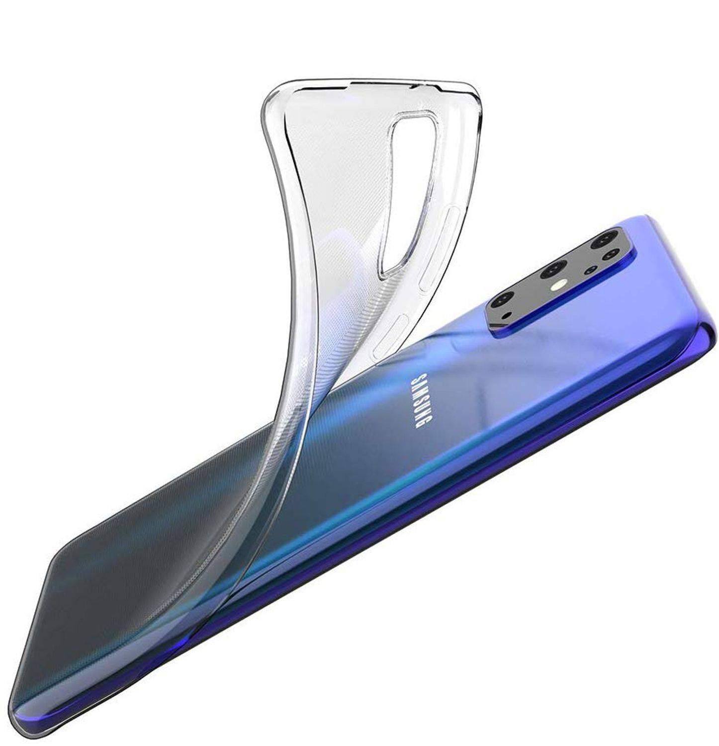 Samsung Galaxy S20 Plus Handyhülle Ultra Dünn Bumper Backcover Transparent