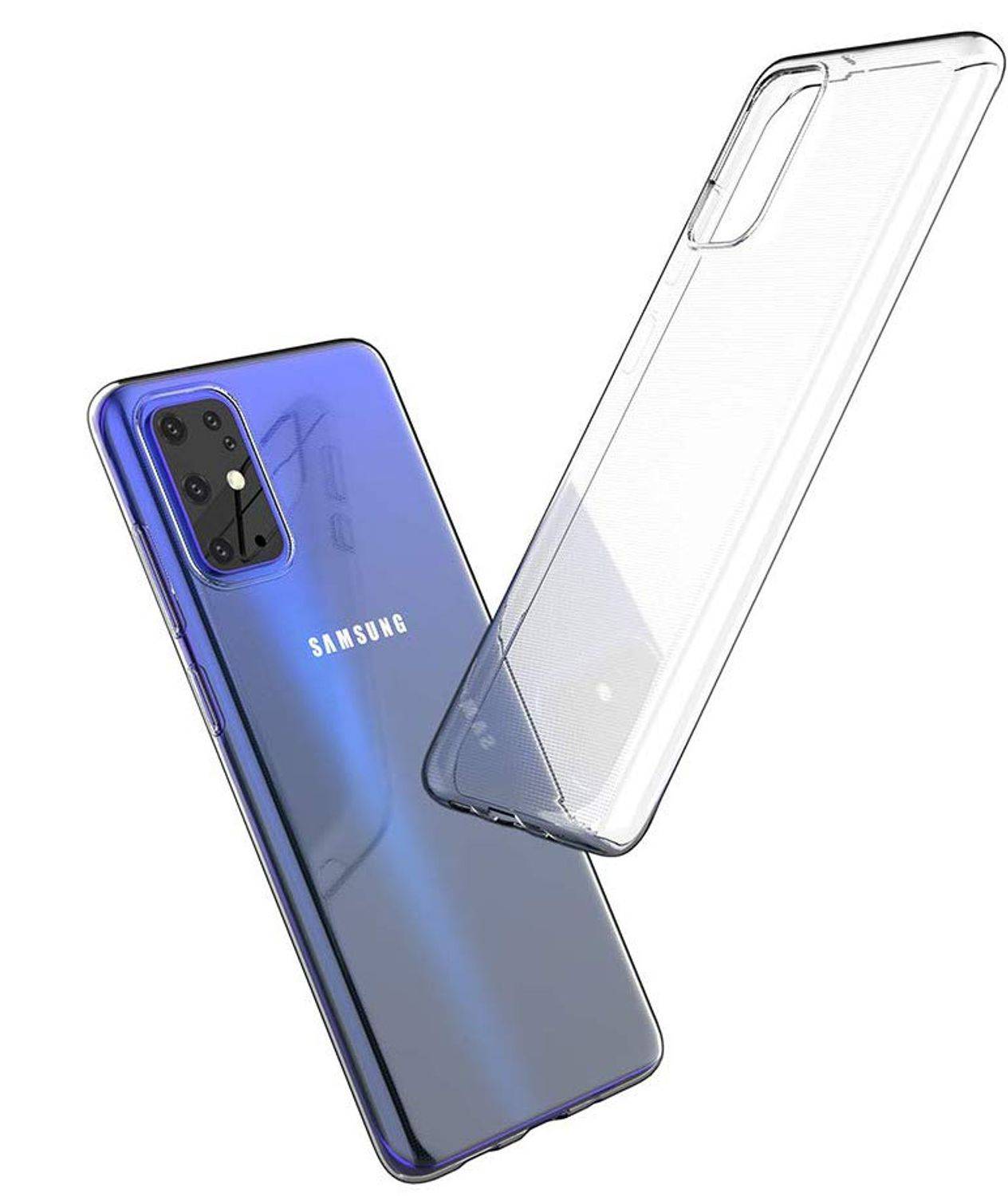 Samsung Galaxy S20 Plus Handyhülle Ultra Dünn Bumper Backcover Transparent