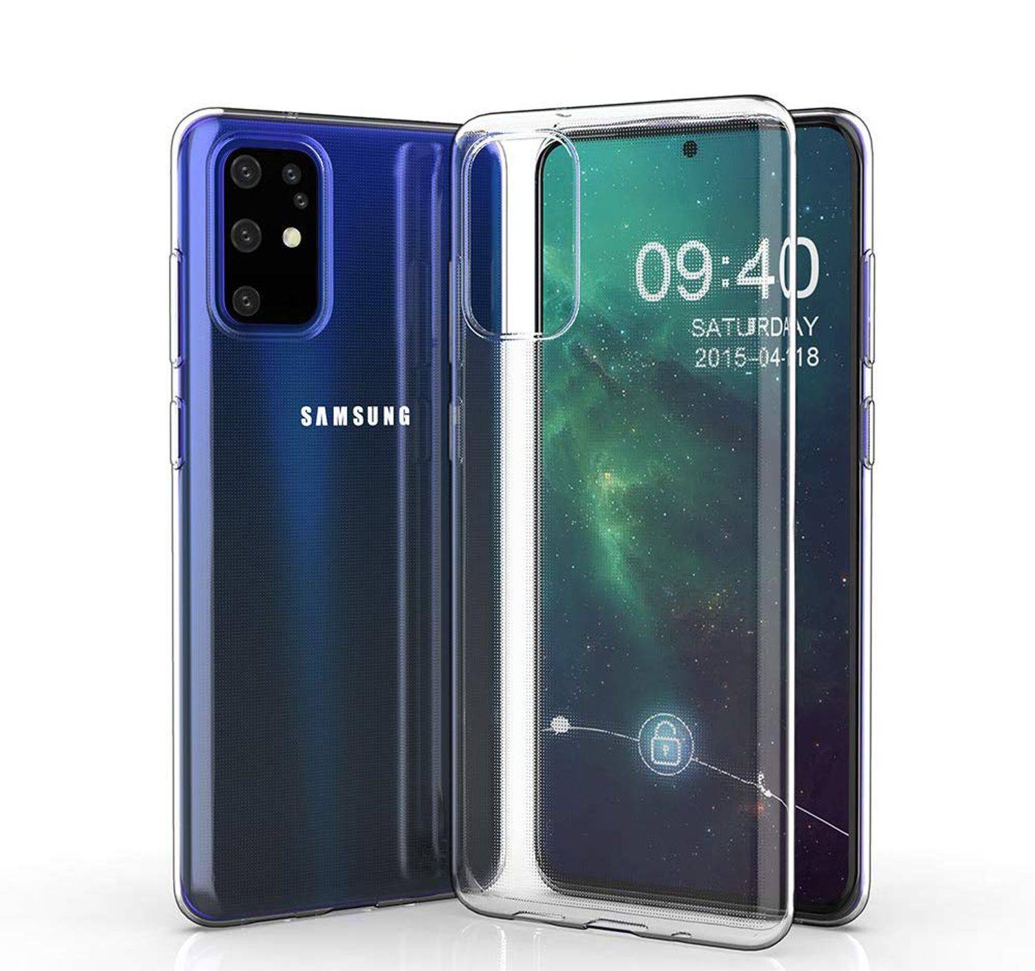 Samsung Galaxy S20 Plus Handyhülle Ultra Dünn Bumper Backcover Transparent
