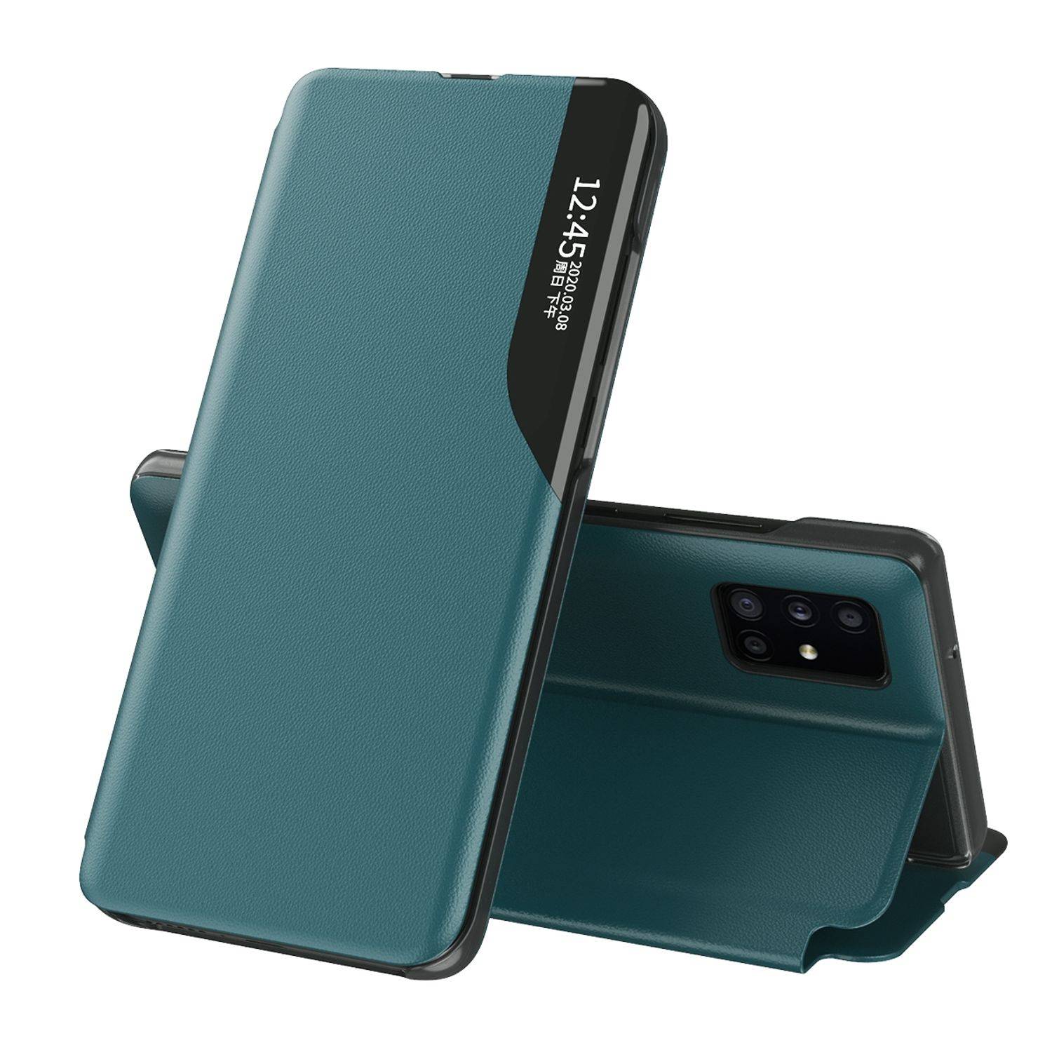 Hülle kompatibel mit Samsung Galaxy A52 4G / 5G / A52s Kunststoff Full Cover Handyhülle - Case Grün