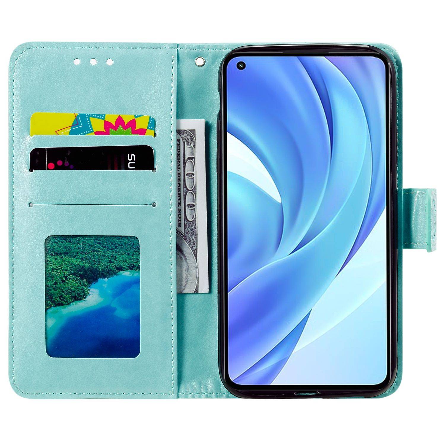 Xiaomi Mi 11 Lite Schutzhülle Handyhülle Grün