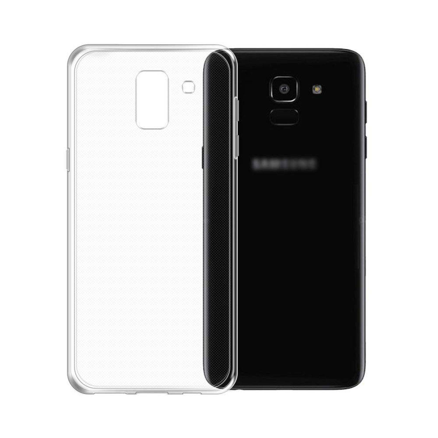 Samsung Galaxy J6 Handyhülle Ultra Dünn Bumper Backcover Transparent