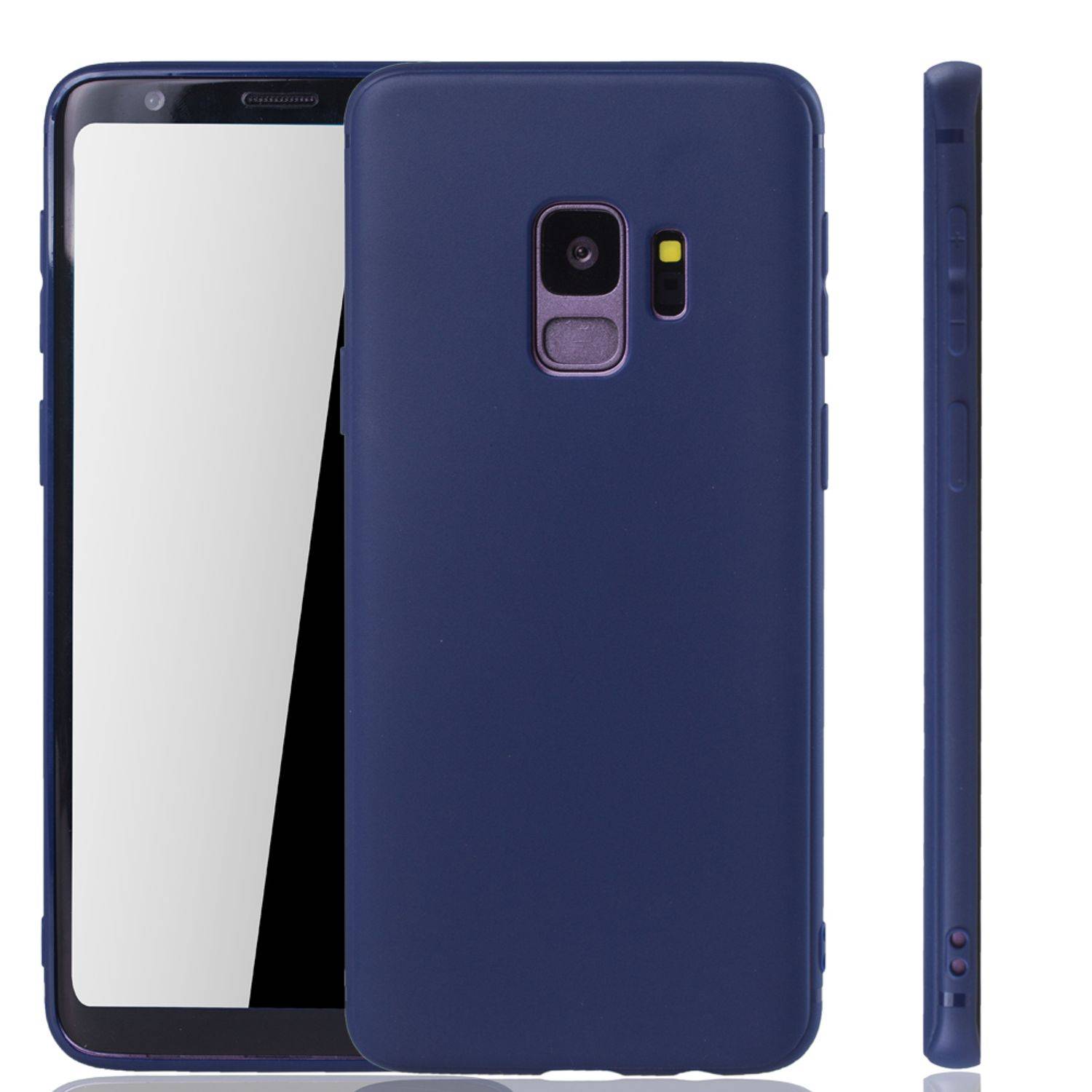 Samsung Galaxy S9 Handyhülle Backcover Blau