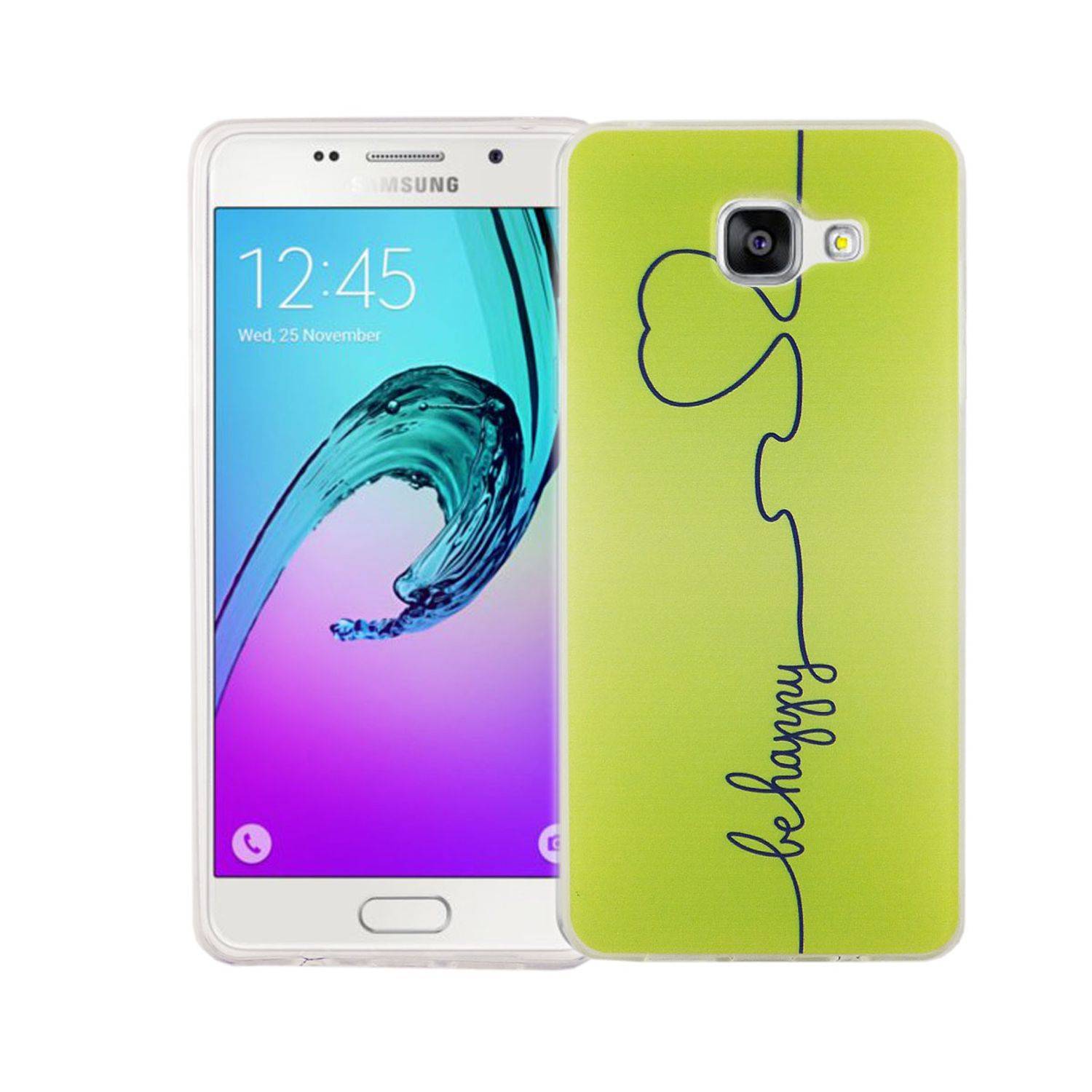 Samsung Galaxy A5 (2016) Handyhülle Bumper Backcover Grün