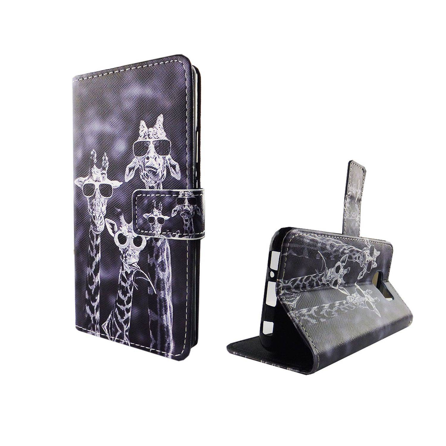 Samsung Galaxy S6 Handyhülle Bookcover Grau
