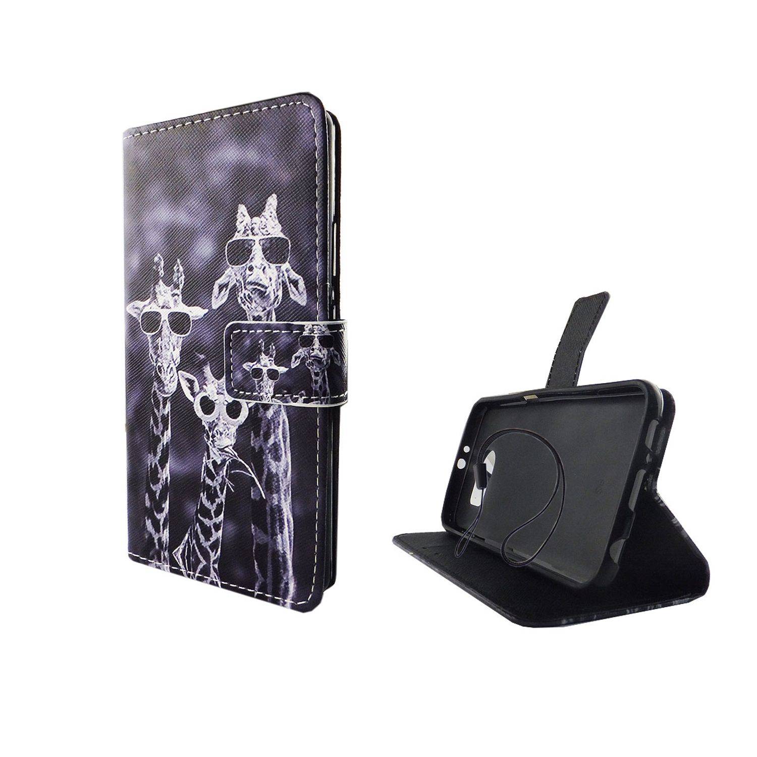 Samsung Galaxy S6 Handyhülle Bookcover Grau