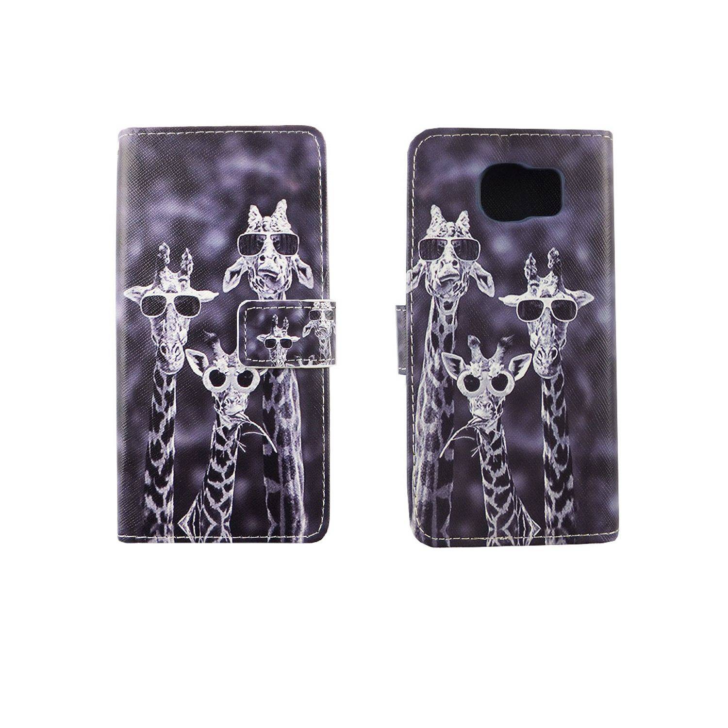 Samsung Galaxy S6 Handyhülle Bookcover Grau