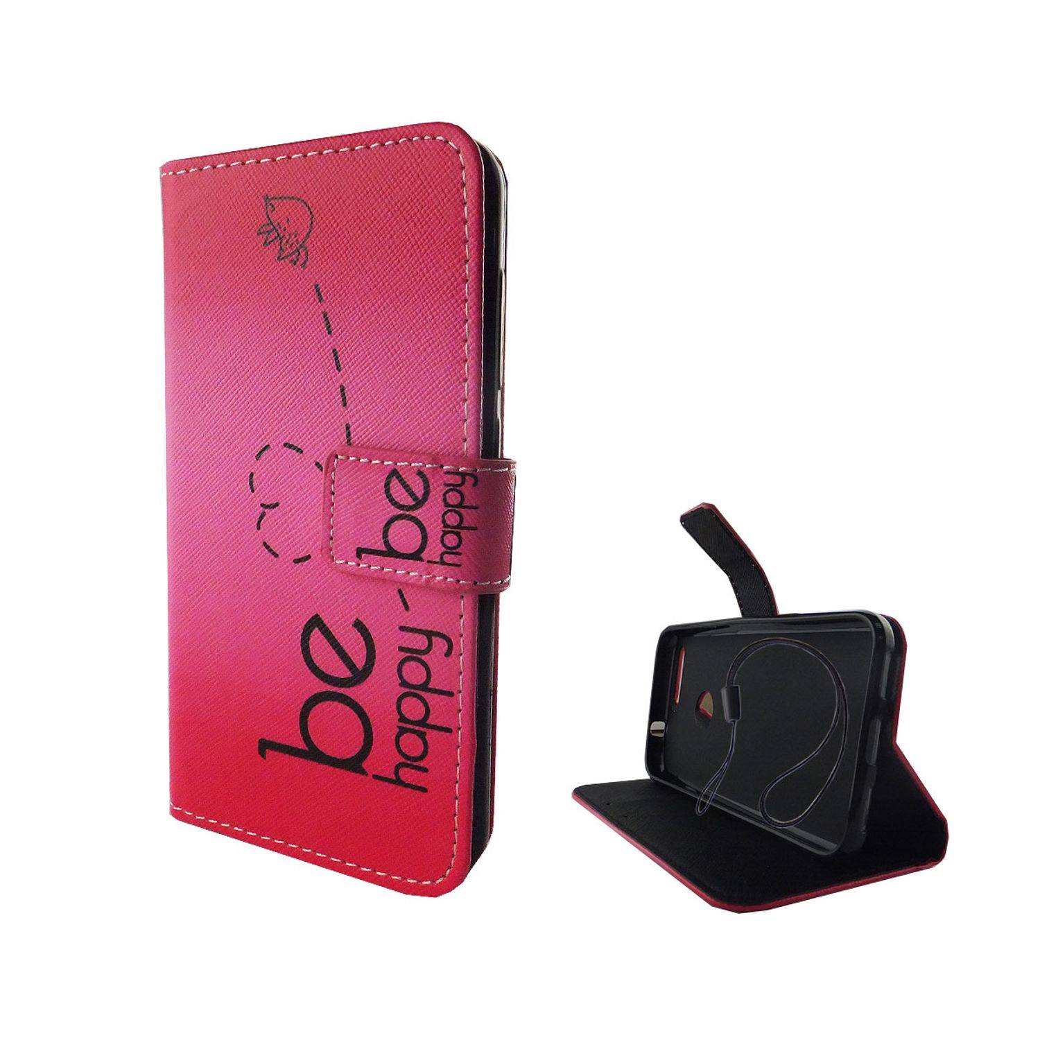 Google Pixel Handyhülle Bookcover Rosa