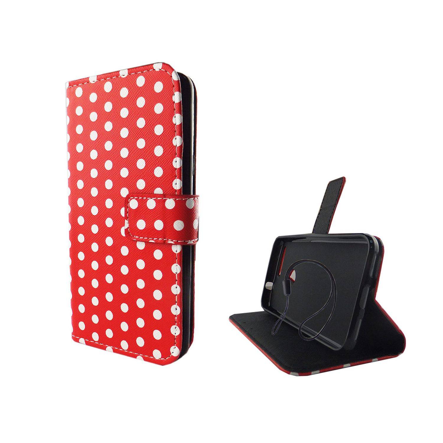 Google Pixel Handyhülle Bookcover Rot