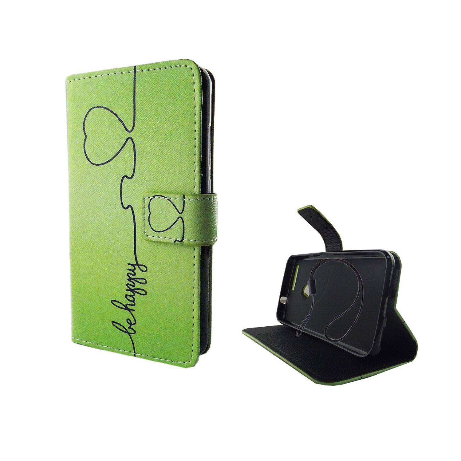 Google Pixel Handyhülle Bookcover Grün