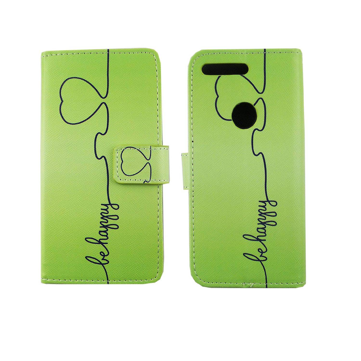 Google Pixel Handyhülle Bookcover Grün