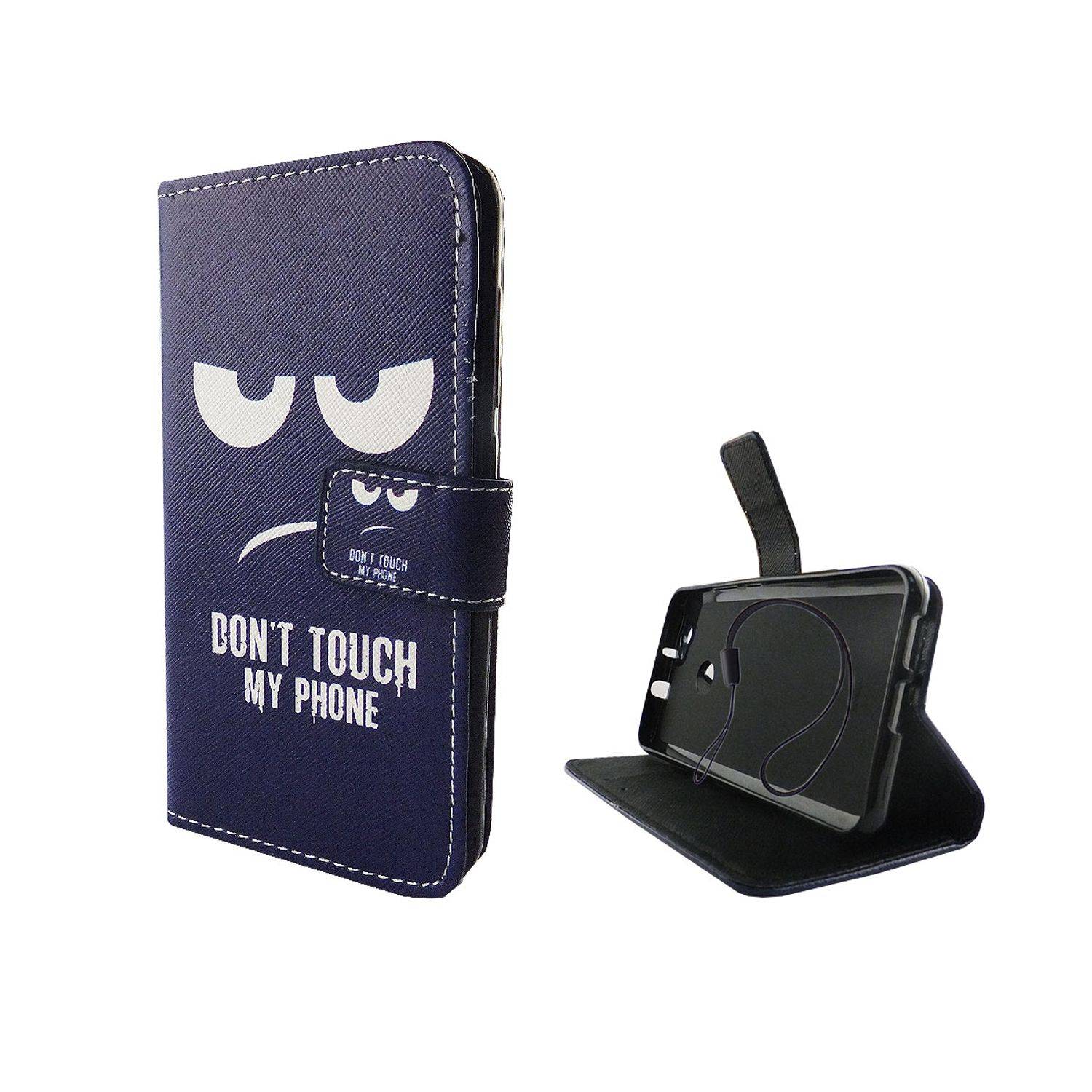 Huawei Nova Handyhülle Bookcover Blau