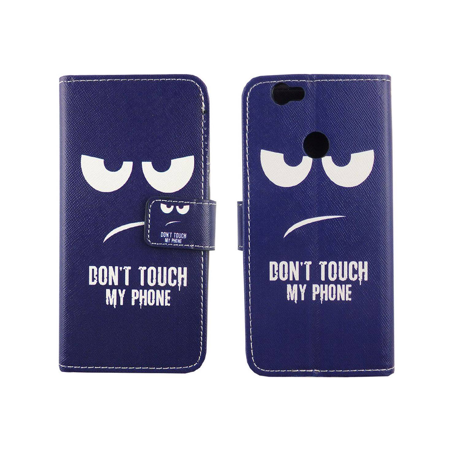 Huawei Nova Handyhülle Bookcover Blau