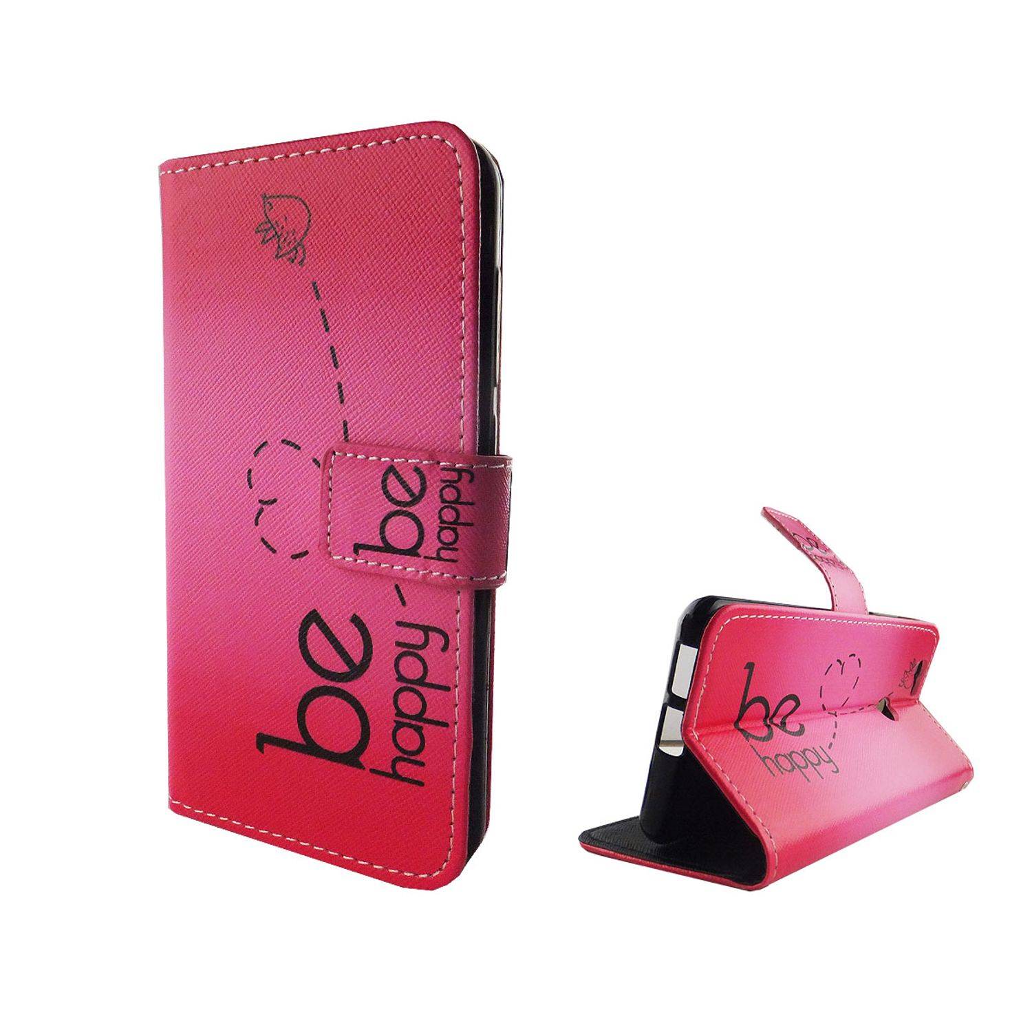 Huawei Nova Handyhülle Bookcover Rosa