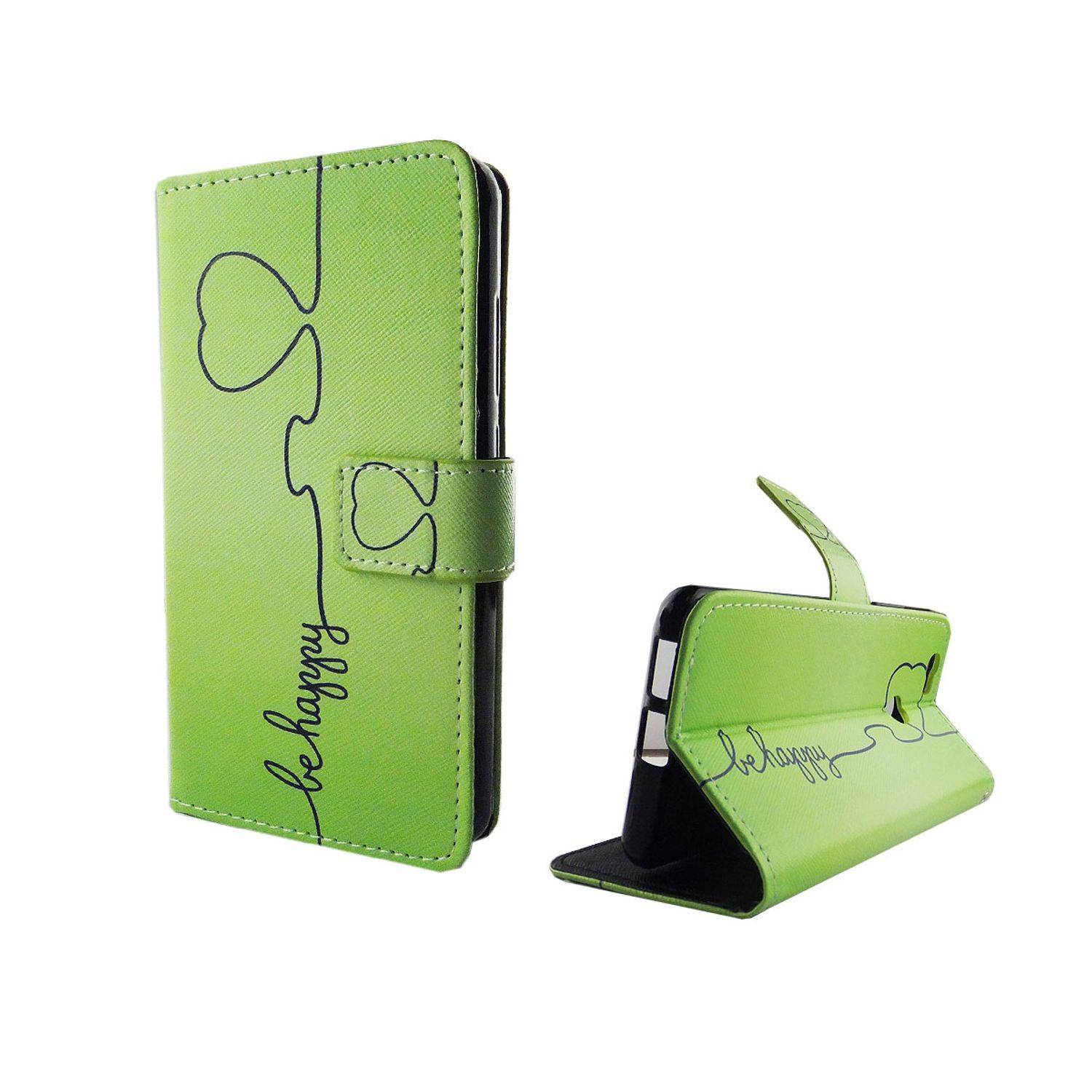 Huawei Nova Handyhülle Bookcover Grün