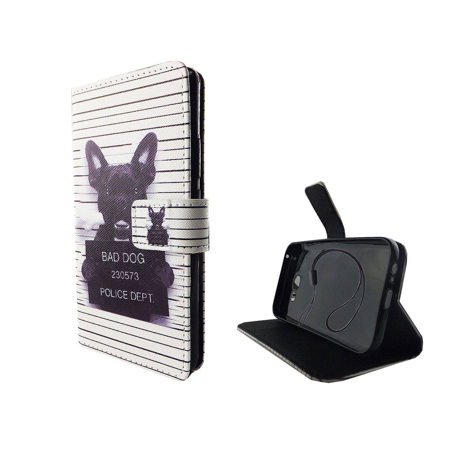 Samsung Galaxy A5 (2017) Handyhülle Bookcover Weiß