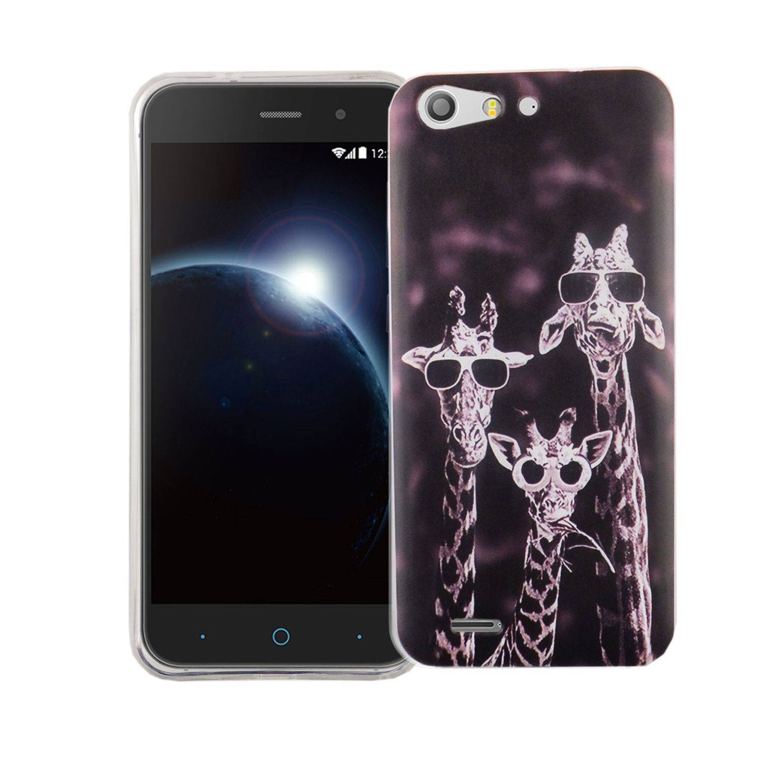 ZTE Blade V6 Handyhülle Bumper Backcover Mehrfarbig