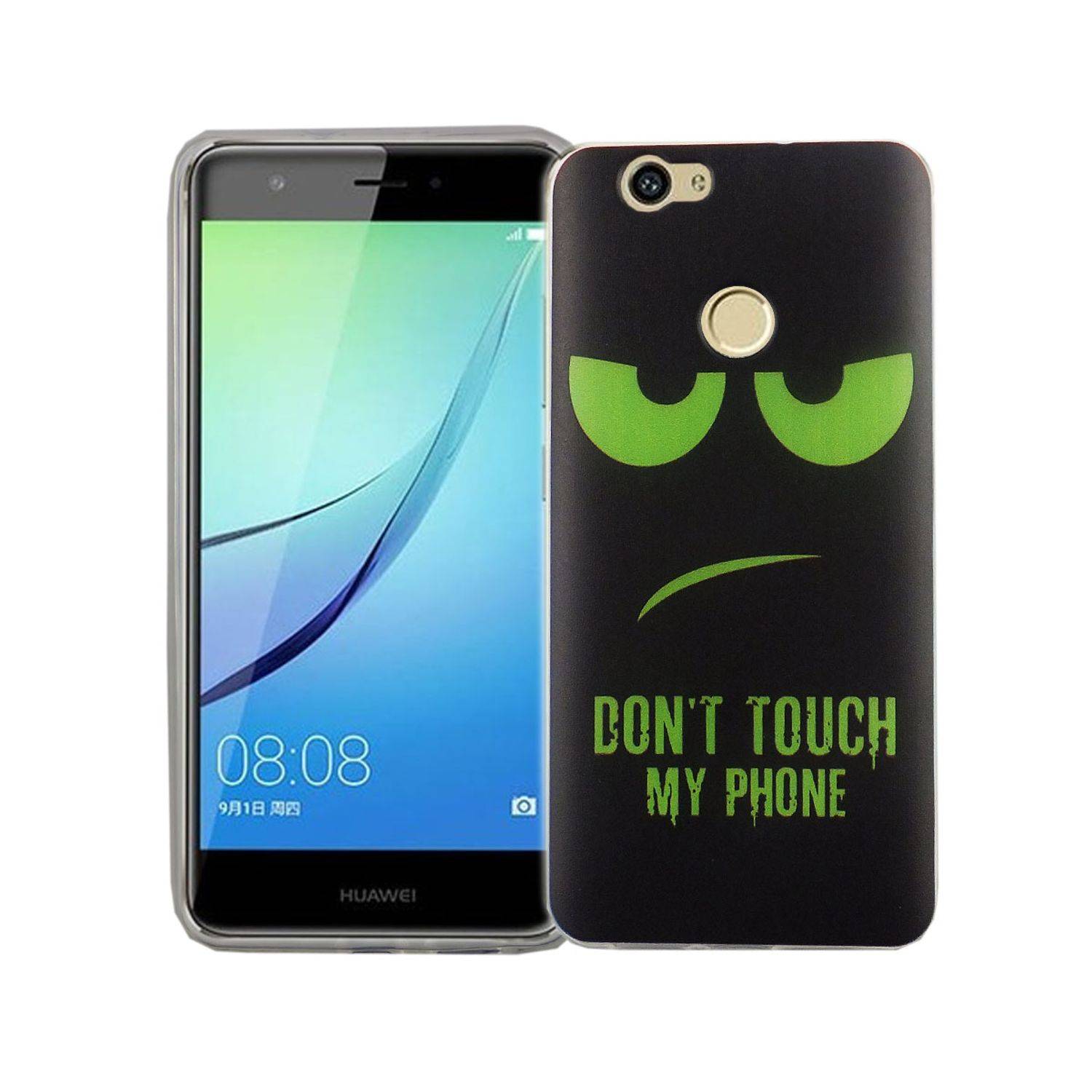 Huawei Nova Handyhülle Bumper Backcover Grün