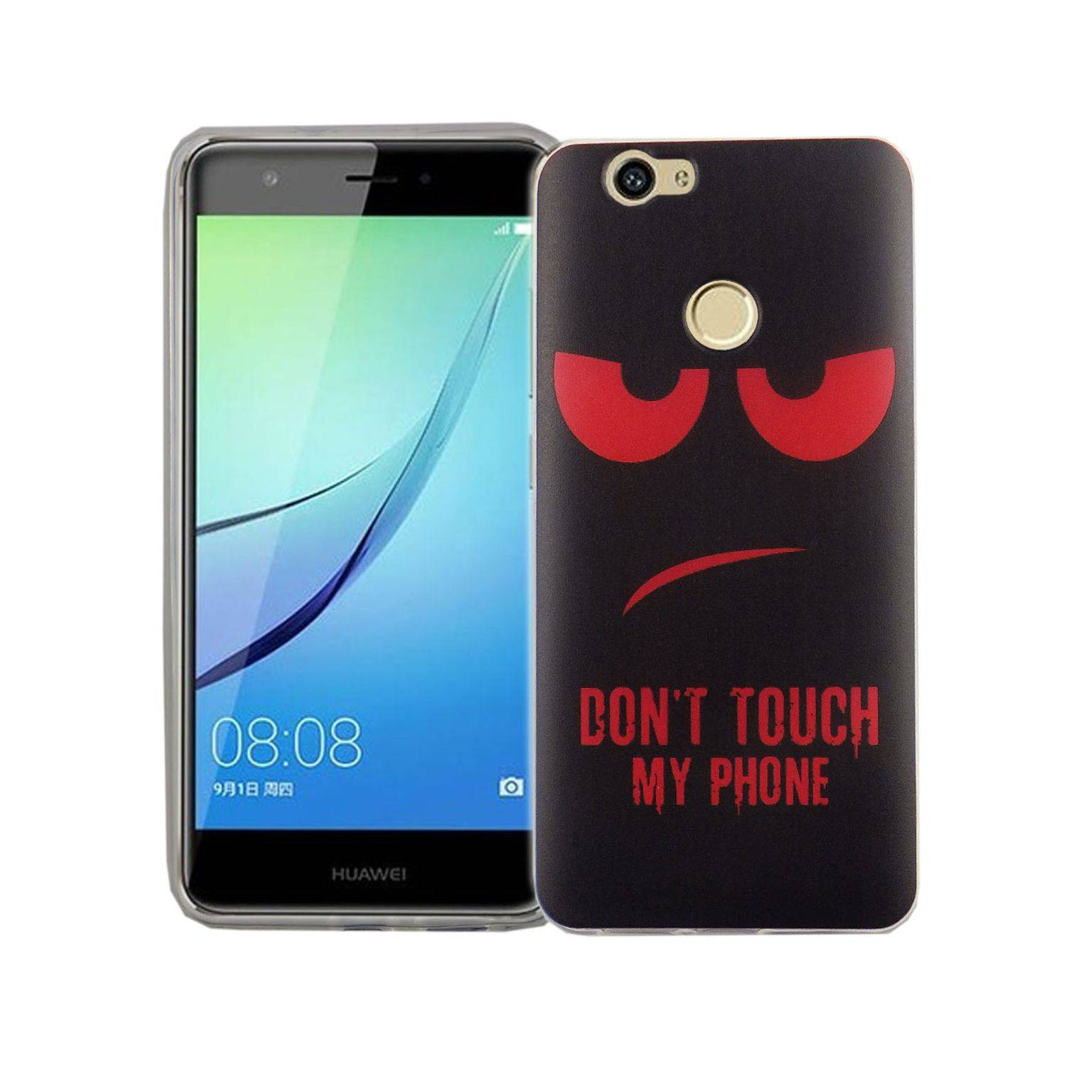 Huawei Nova Handyhülle Bumper Backcover Rot