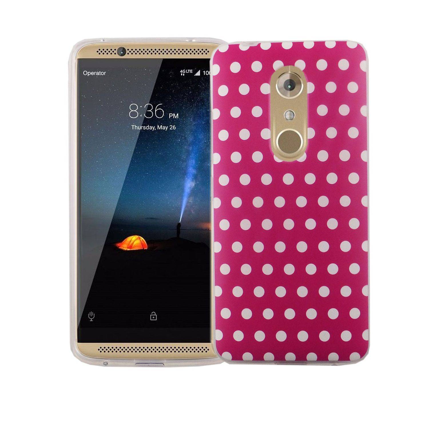 ZTE Axon 7 Mini Handyhülle Bumper Backcover Rosa