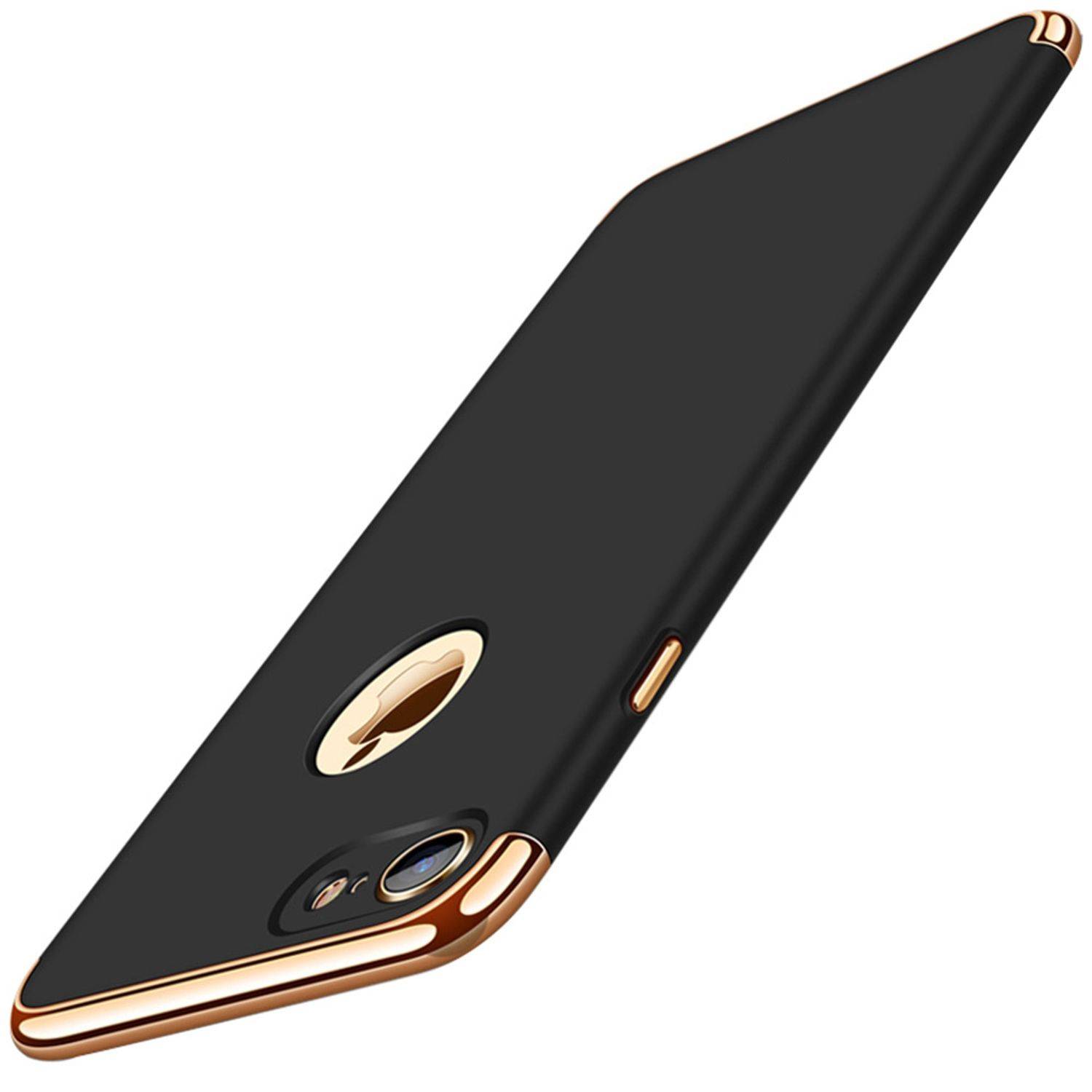 Apple iPhone 6 / 6s Handyhülle Backcover Schwarz