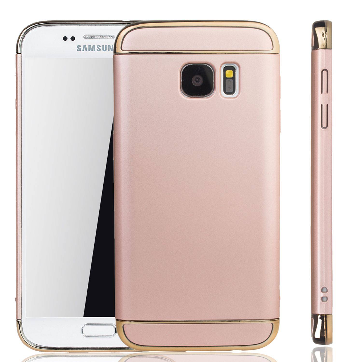 Samsung Galaxy S7 Handyhülle Backcover Rosa