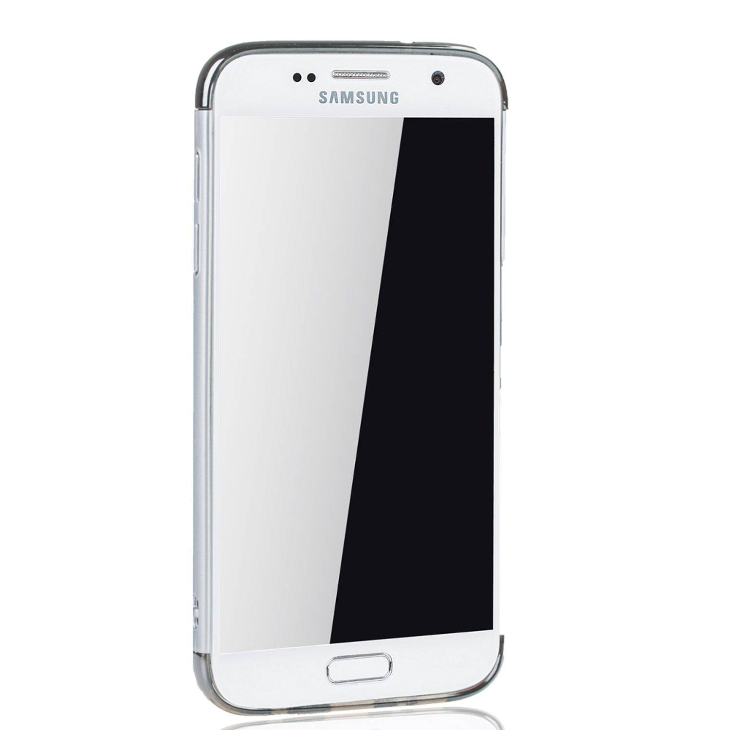 Samsung Galaxy S7 Handyhülle Backcover Silber