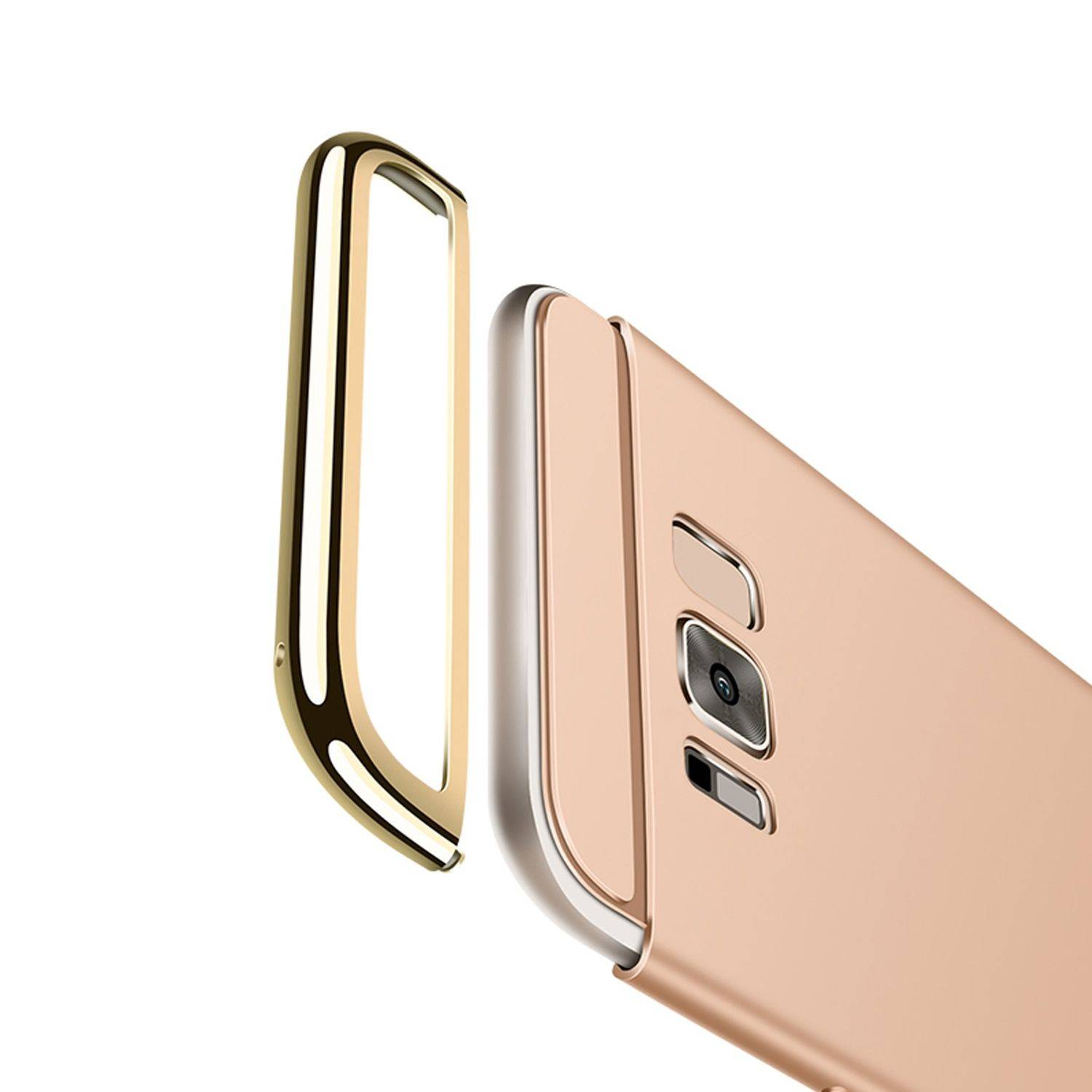 Samsung Galaxy S8 Handyhülle Backcover Gold