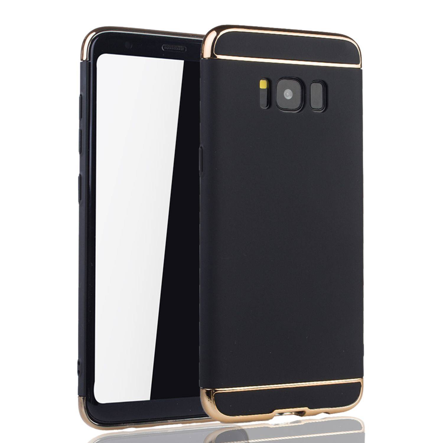 Samsung Galaxy S8 Handyhülle Backcover Schwarz