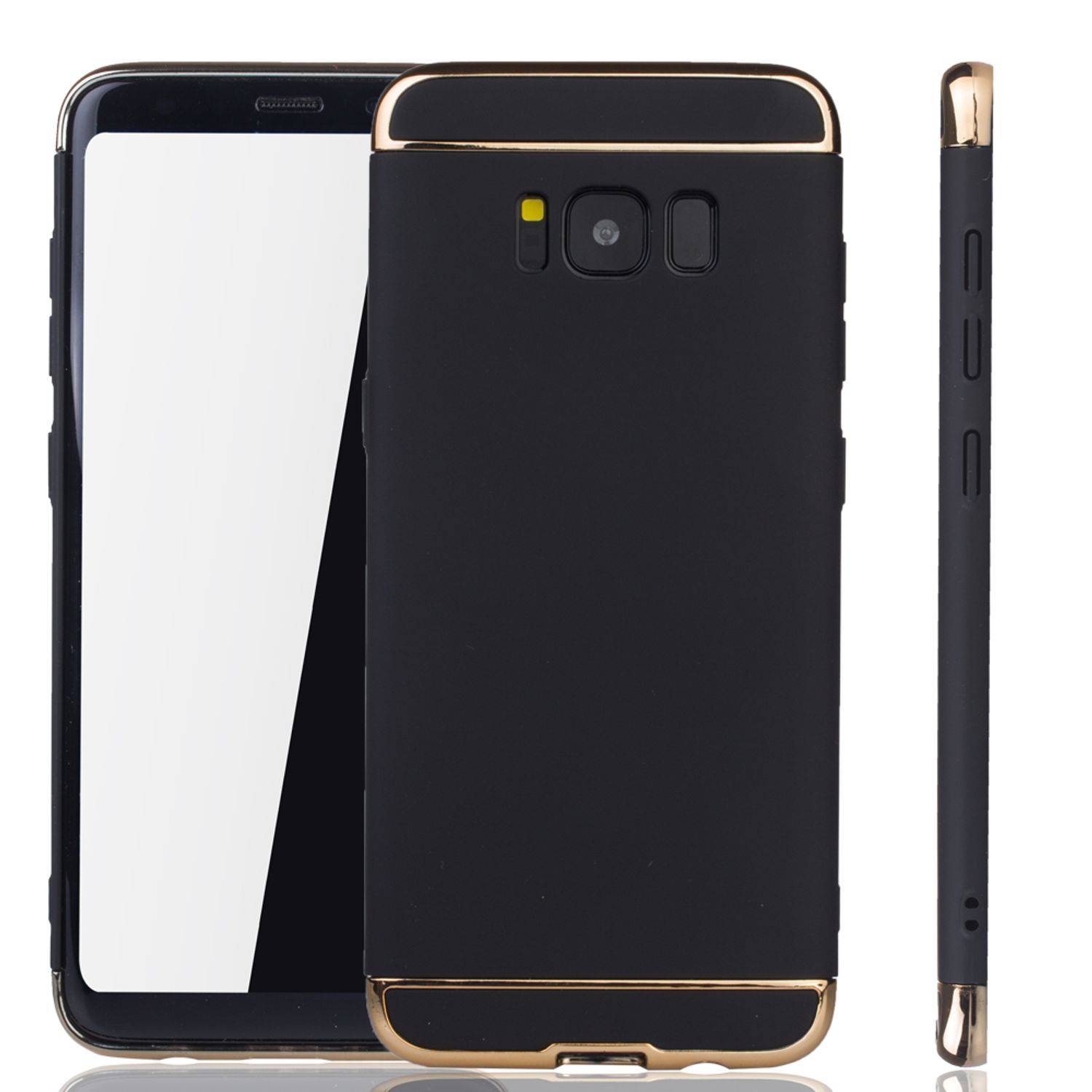 Samsung Galaxy S8 Handyhülle Backcover Schwarz