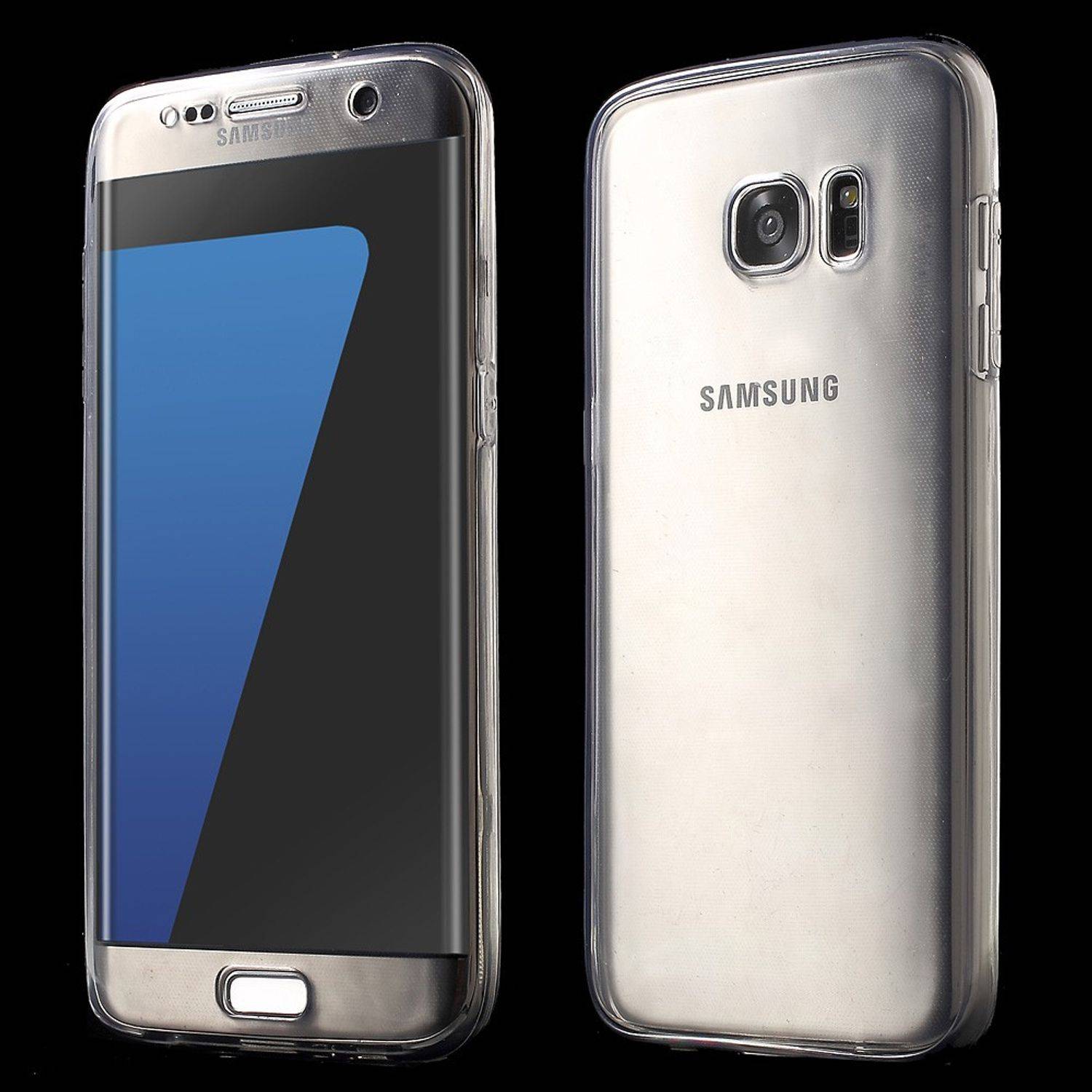 Samsung Galaxy S7 Edge Handyhülle Backcover Transparent